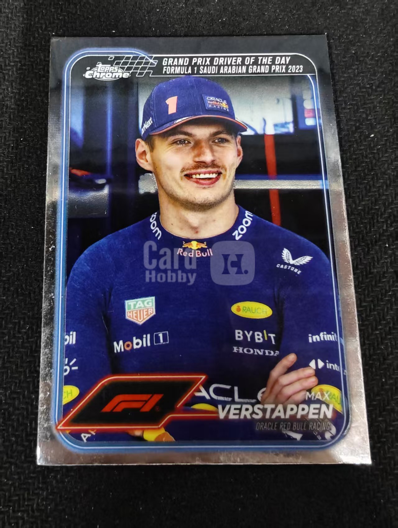 2024 Topps Chrome F1 Max Verstappen 维斯塔潘 红牛 划痕 边角瑕疵 #160