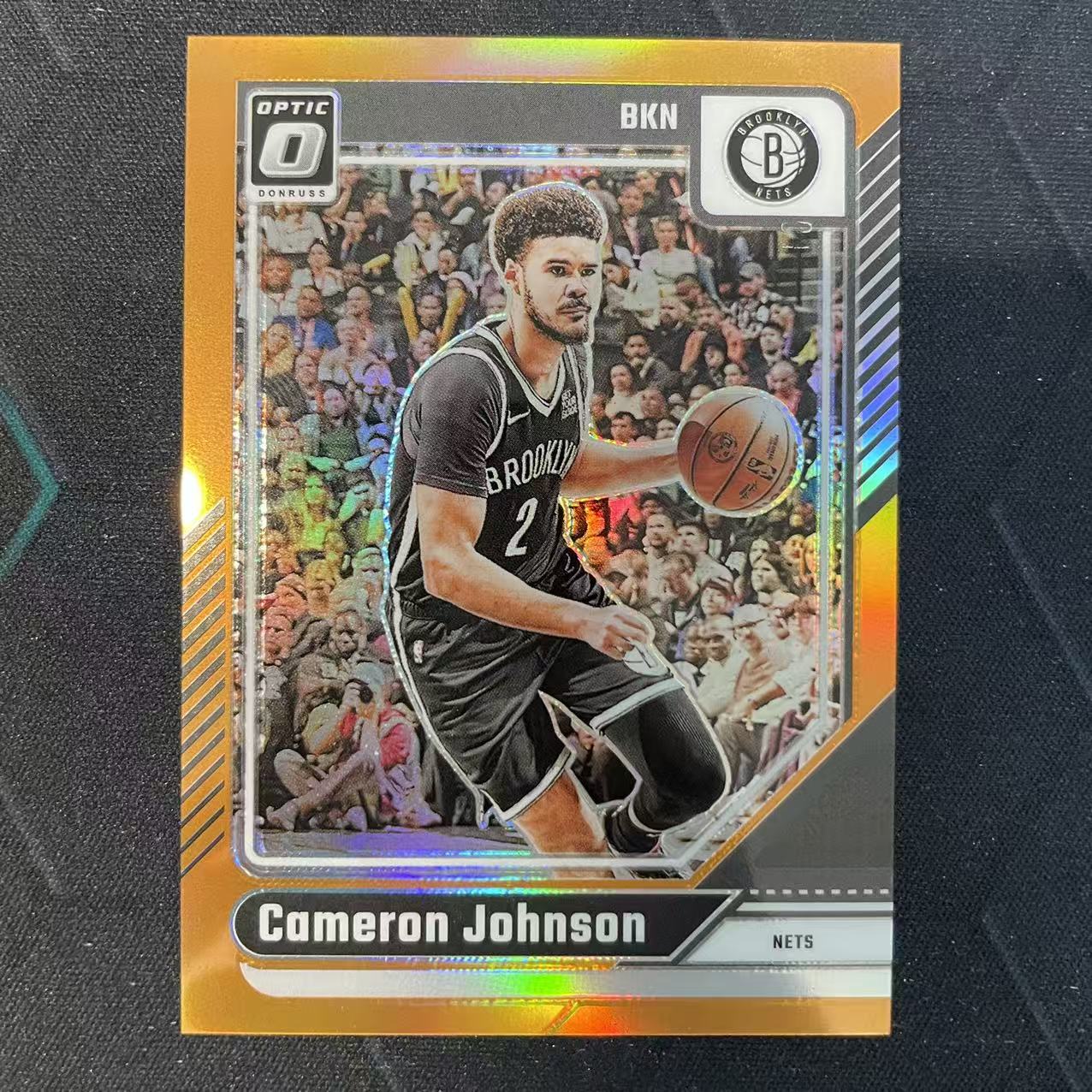 2024-25 Panini Donruss Cameron Johnson 【阿福代卖】卡梅隆 约翰逊 篮网 杜蕾斯op 橙折 175编 收藏必备(行行行A)