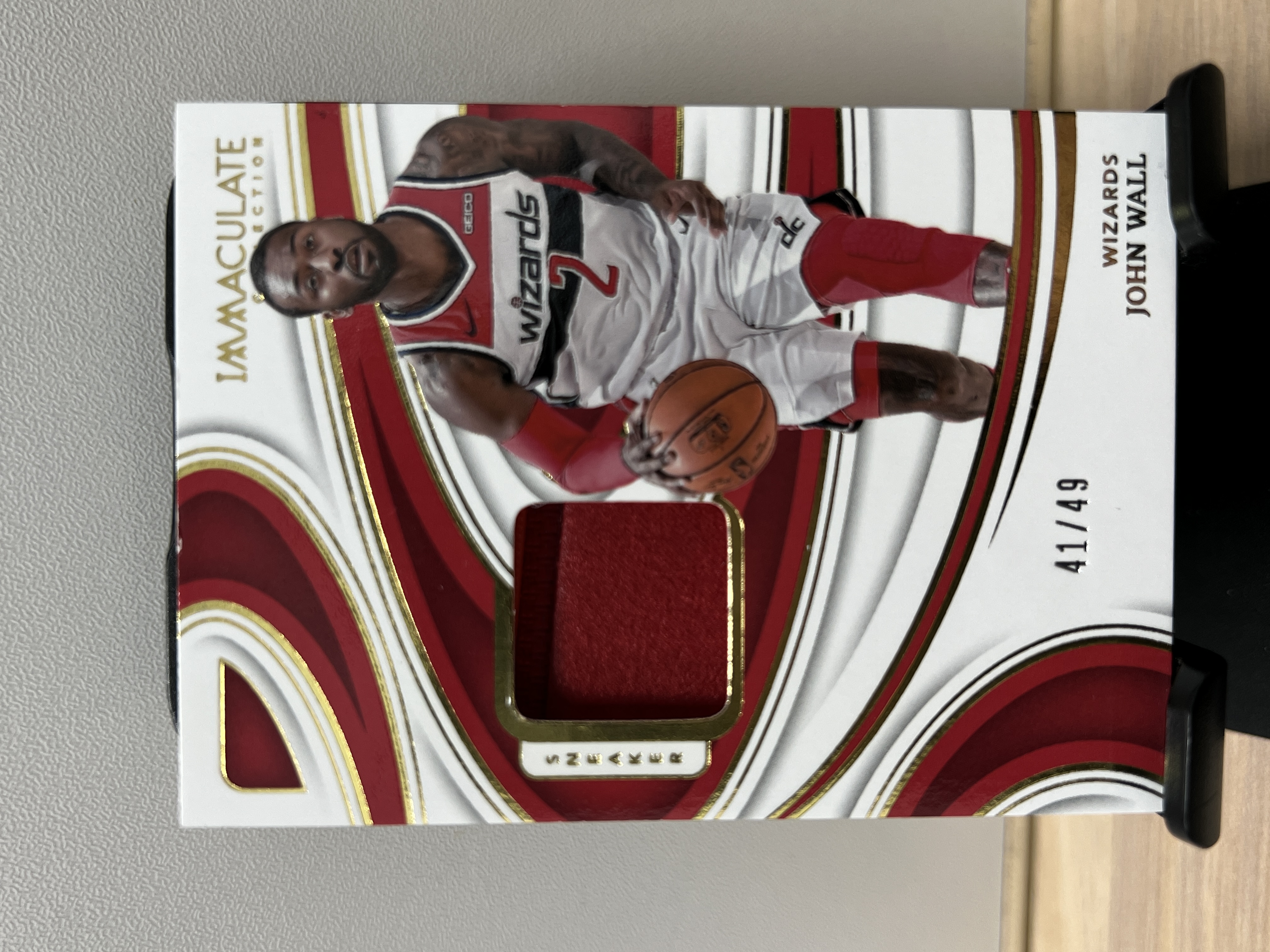 2023-24 Panini Immaculate John Wall 约翰 沃尔 鞋切 物料切割 鞋底子 41/49编 华盛顿奇才