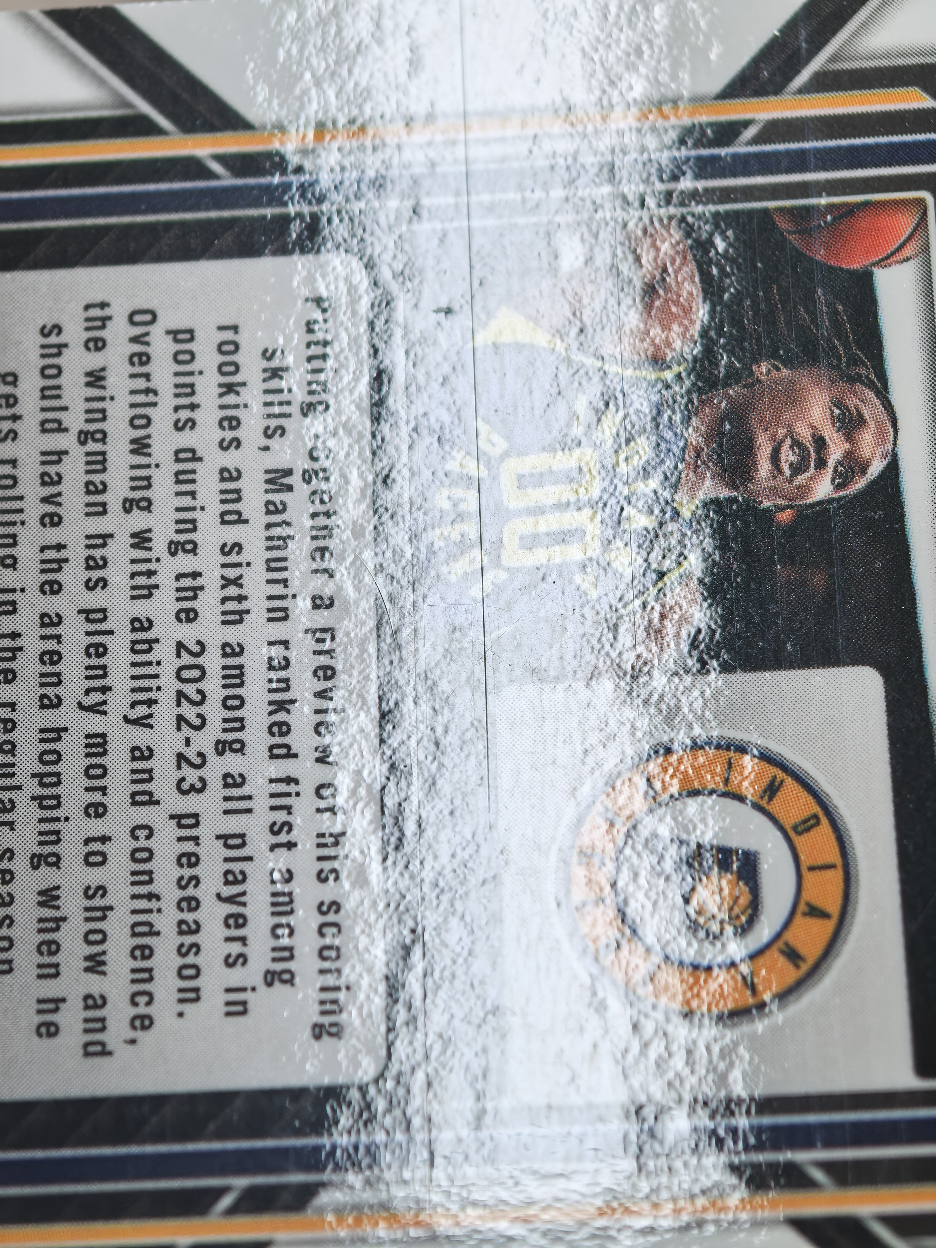 2022-23 Panini Prizm Bennedict Mathurin RC PZ 步行者 马图林 新秀 红点点折 折射 微瑕 实卡精美 卡品如图 收藏必入 流浪