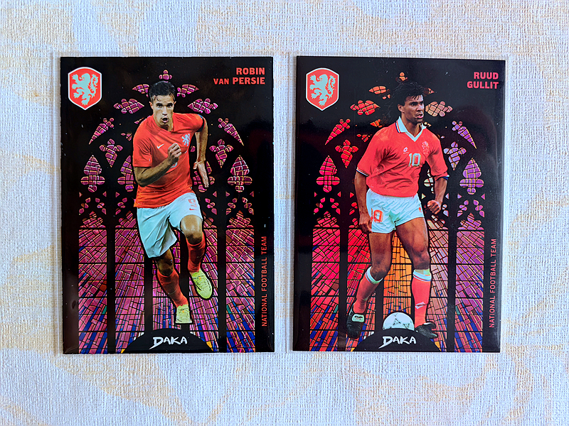 2025 DAKA 达咖 荷兰 队盒 古利特 范佩西 小教堂 橙折 紫折 50编 99编 无冕之王 传奇名宿 老球迷专收 实卡精美