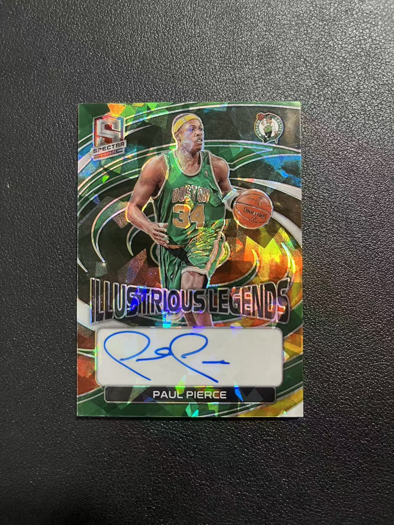 2022-23 Panini Spectra Paul Pierce 光谱 凯尔特人 保罗 皮尔斯 真理 49编 卡签 签字 碎冰折 卡品如图 收藏必备