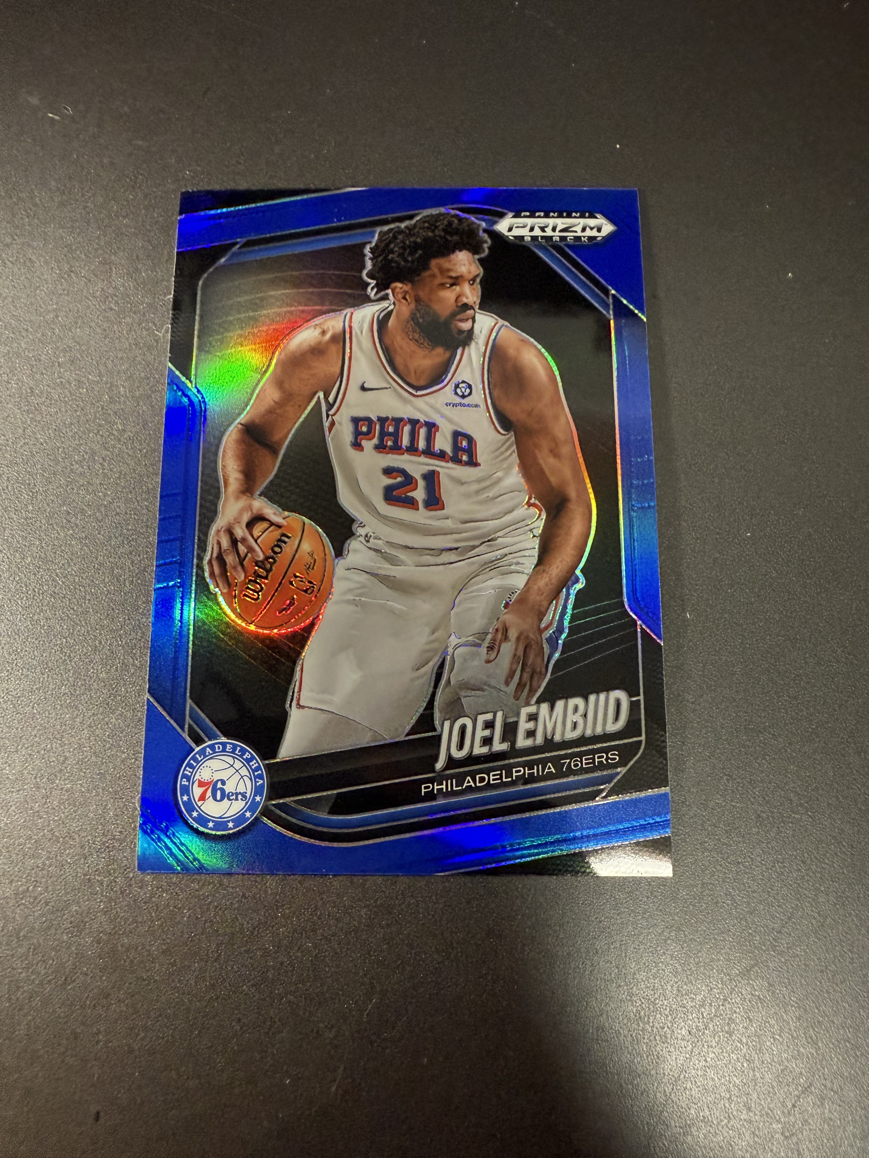 2024-25 Panini Prizm Draft Picks Joel Embiid 恩比德 蓝折 199编 MM