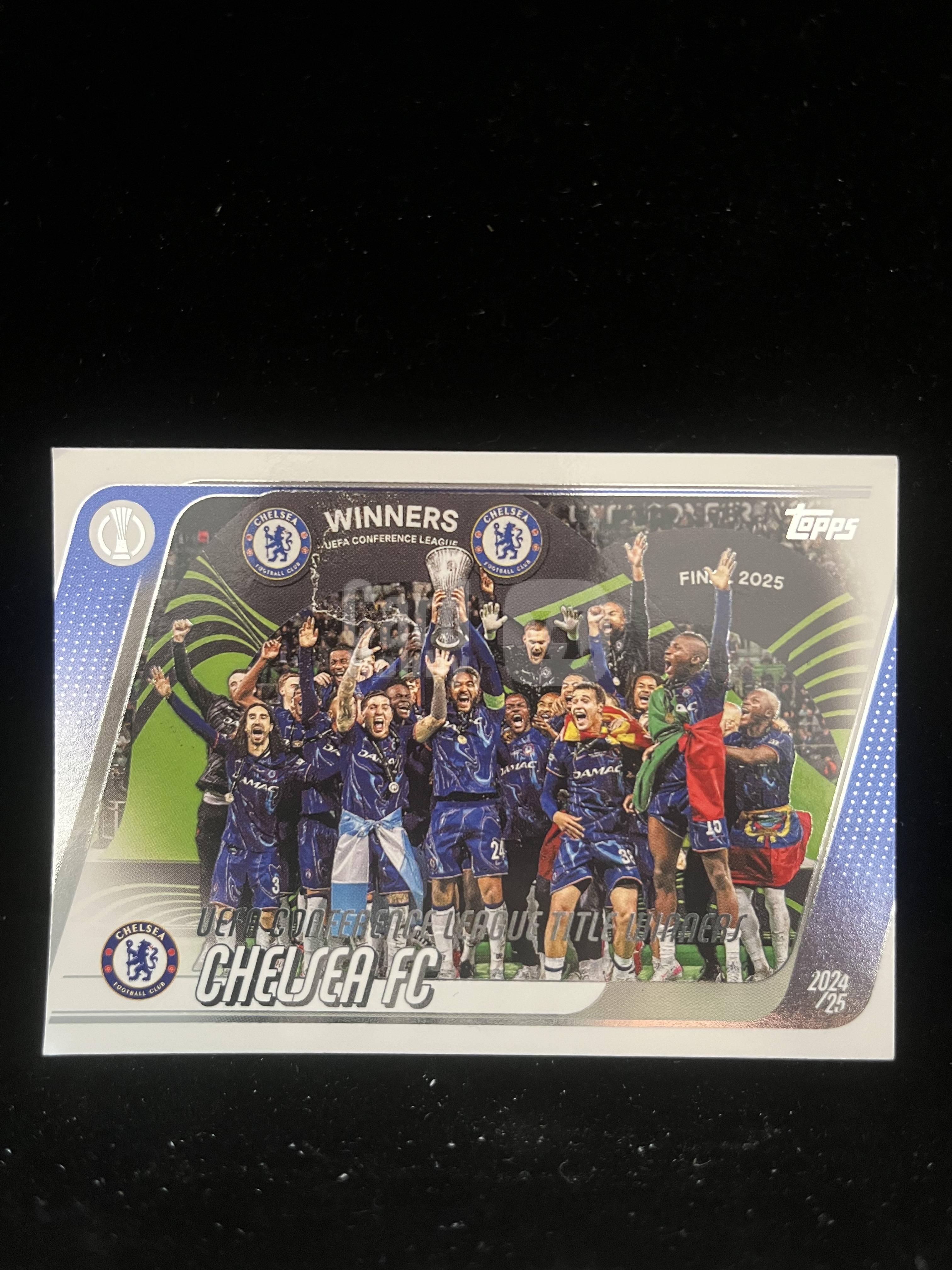 免费代拍 2025 Topps UEFA Club Competitions UEFA Conference League 切尔西 Chelsea FC 卡品如图#B156