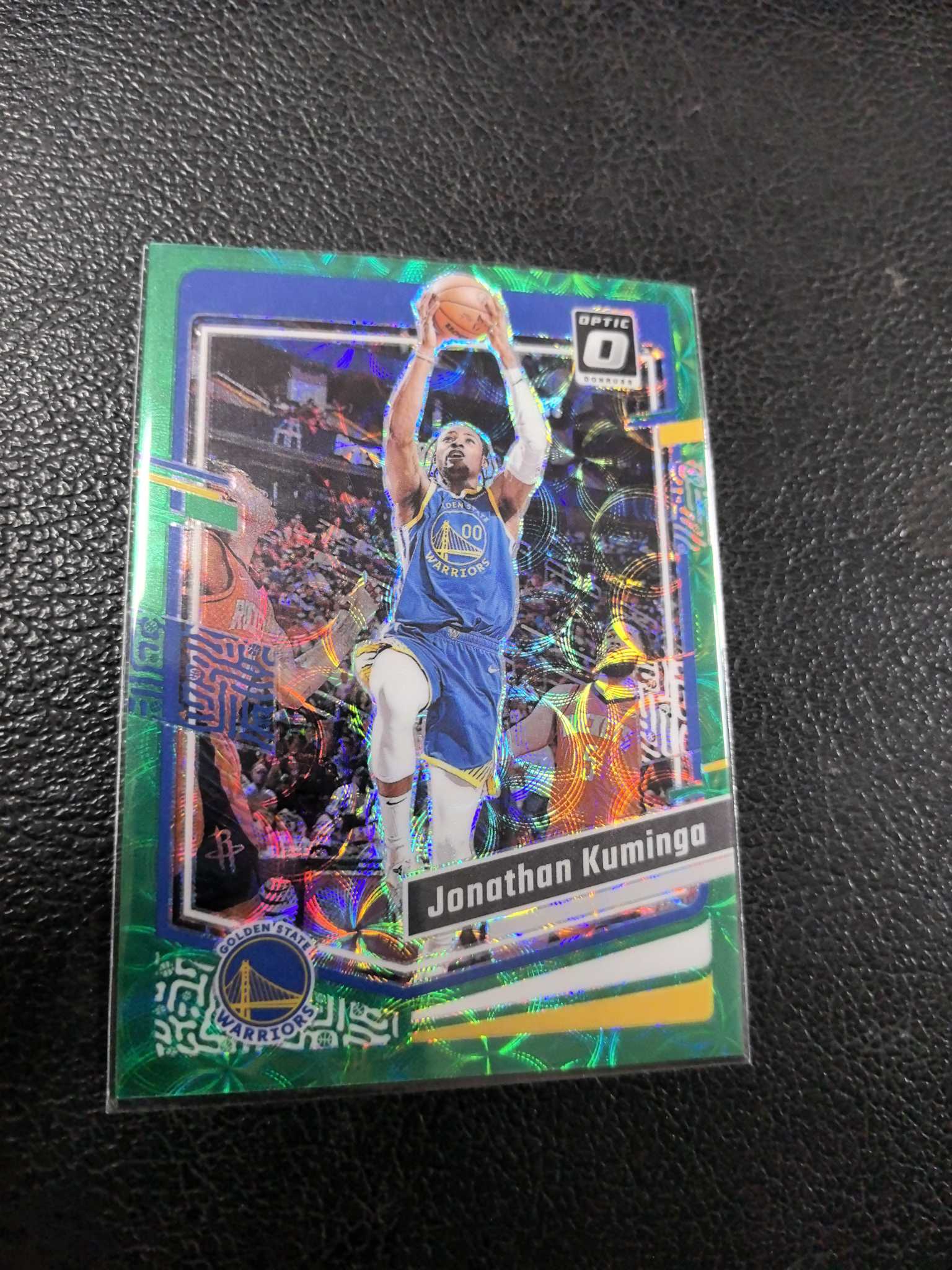 2023-24 库明加 勇士 65编 op 绿圈圈 折 折射 kuminga 12-6