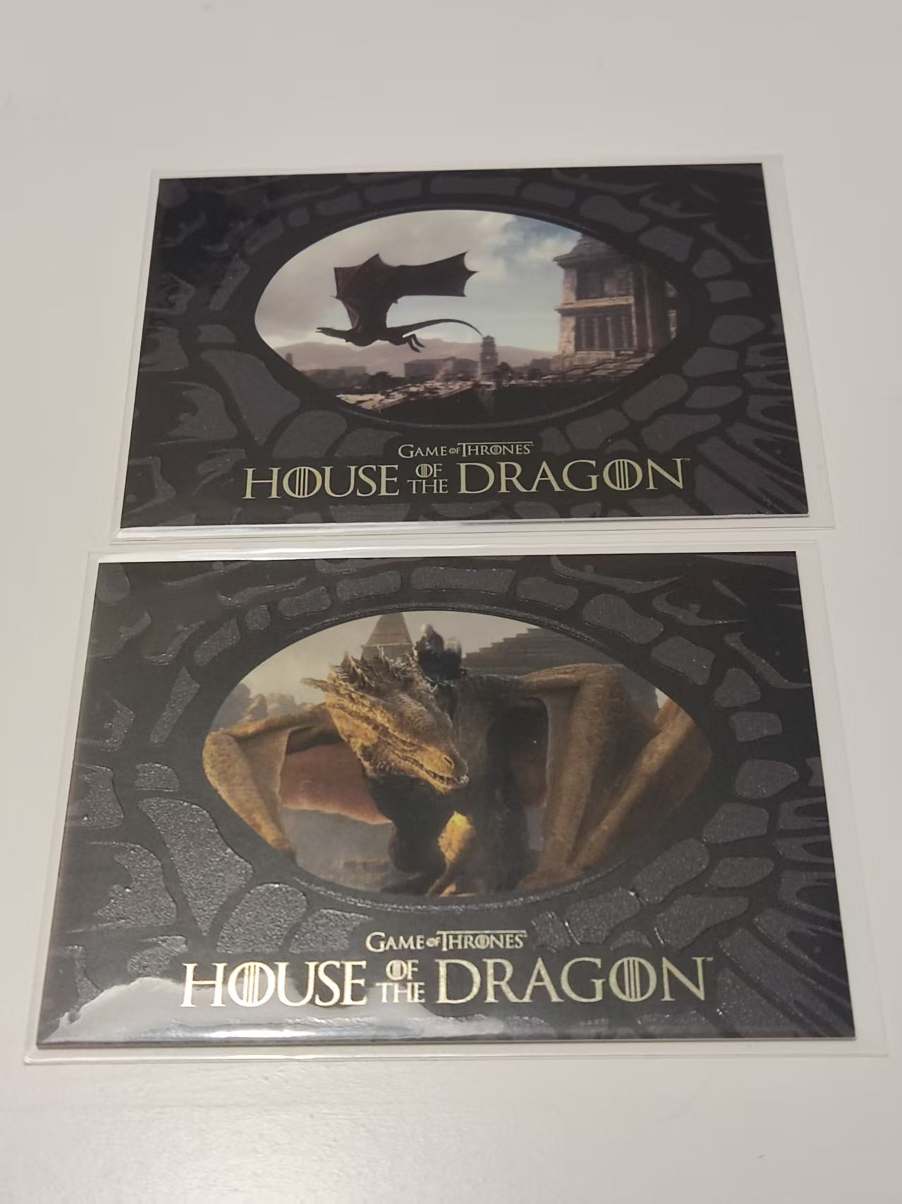 2024 Rittenhouse HOUSE OF THE DRAGON 龙之家族 权力的游戏 龙卡 拼图 特卡 D6 D7 2张lot 收藏凑套必备