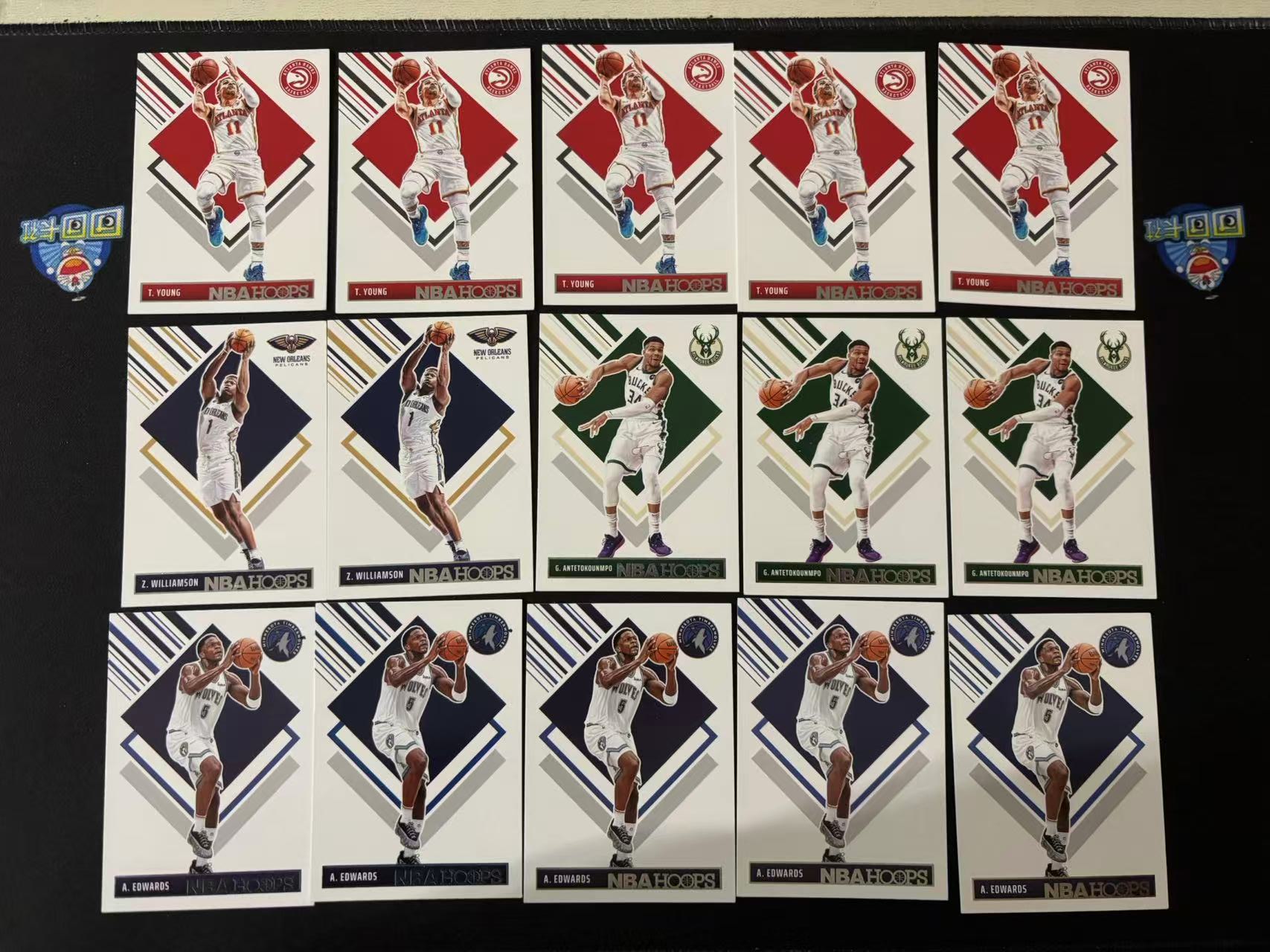 【星辰】PANINI 24-25 HOOPS系列 特雷杨 锡安 威廉森 阿德托昆博 字母哥 安东尼 爱德华兹 LOT