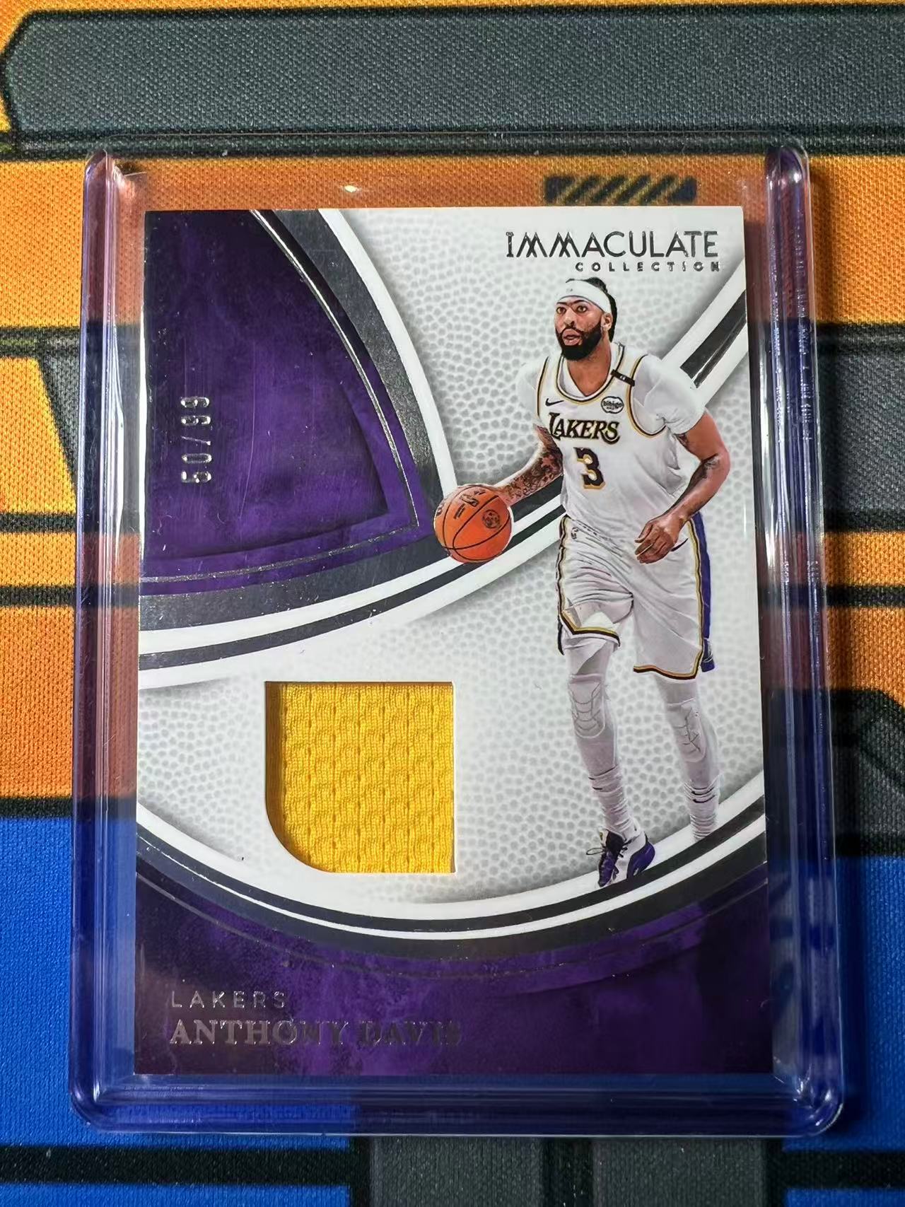 2024-25 Panini Immaculate Anthony Davis 【GT拍卖】安东尼 戴维斯 浓眉 IMM 50/99编 小窗 球衣
