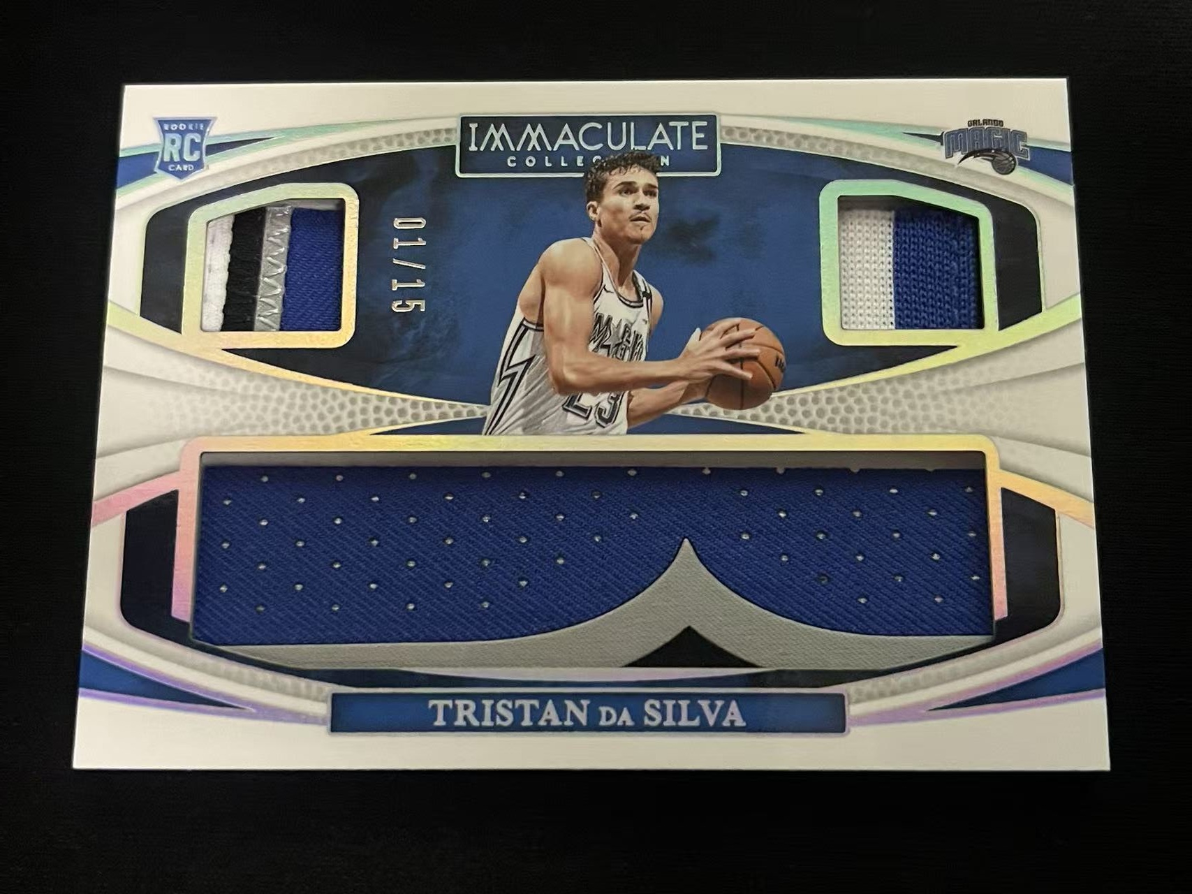 2024-25 Panini Immaculate Collection Tristan da Silva RC 爱咪咪-国际 魔术 特里斯坦-达-席尔瓦 新秀 三窗Patch 1/15编