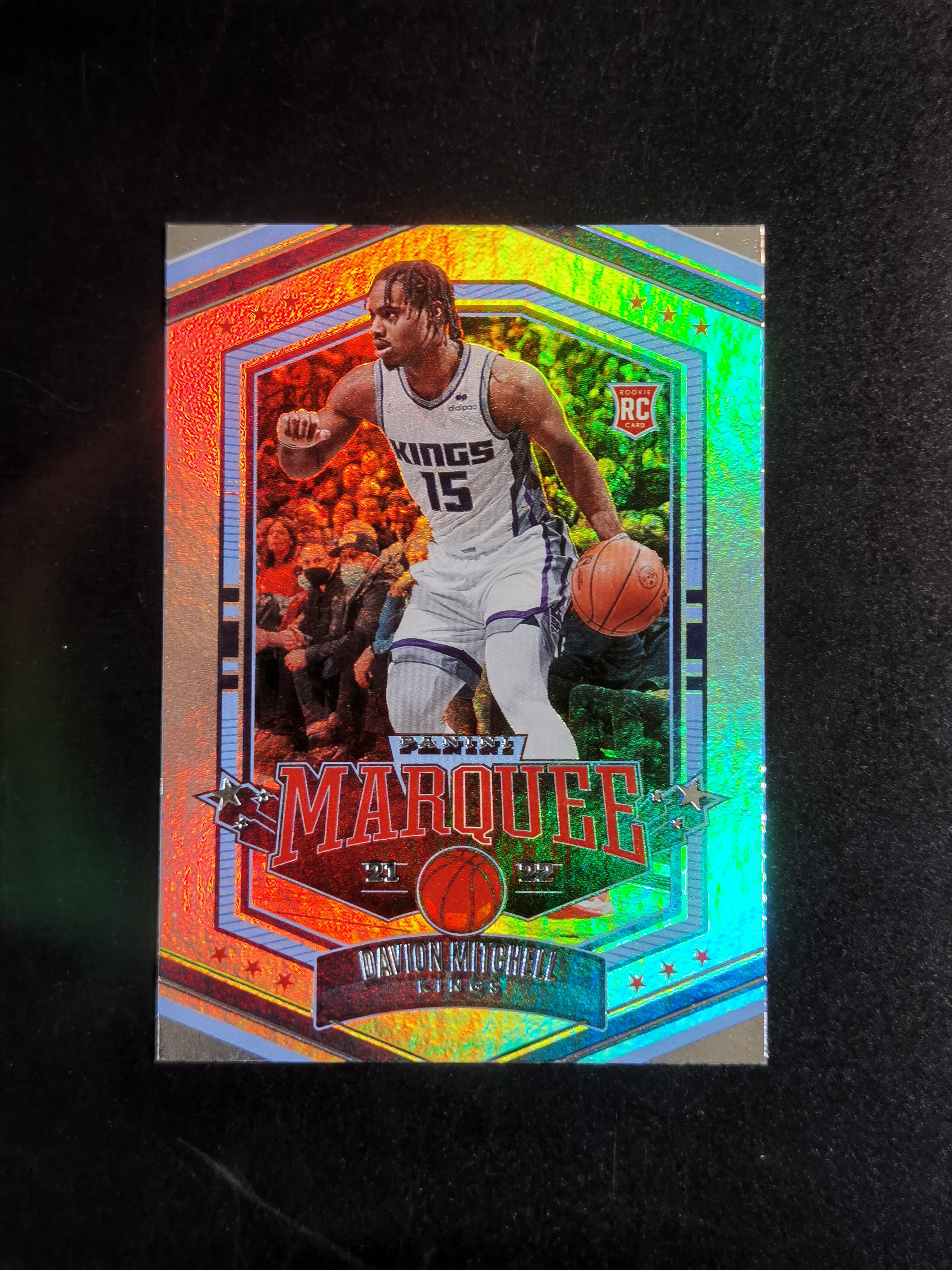 2021-22 Panini Prizm Davion Mitchell RC 编年史 RC新秀 戴维恩米切尔 MARQUEE马奎 银折 卡品如图 专收必备