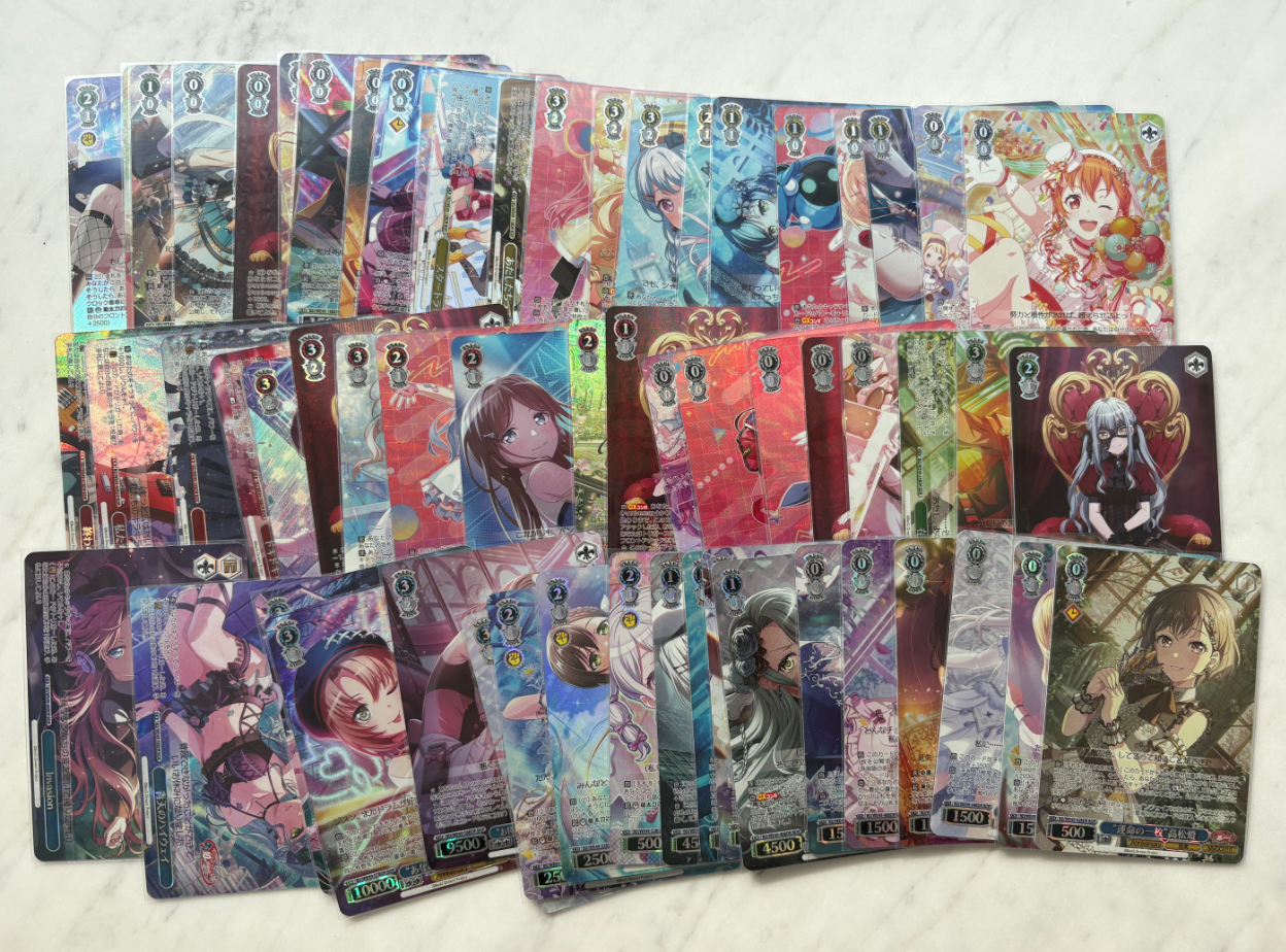 Weiss Schwarz 黑白双翼 日版 ja 豪华补充包 BanG Dream! 10周年 闪卡全套 1-60全 #2