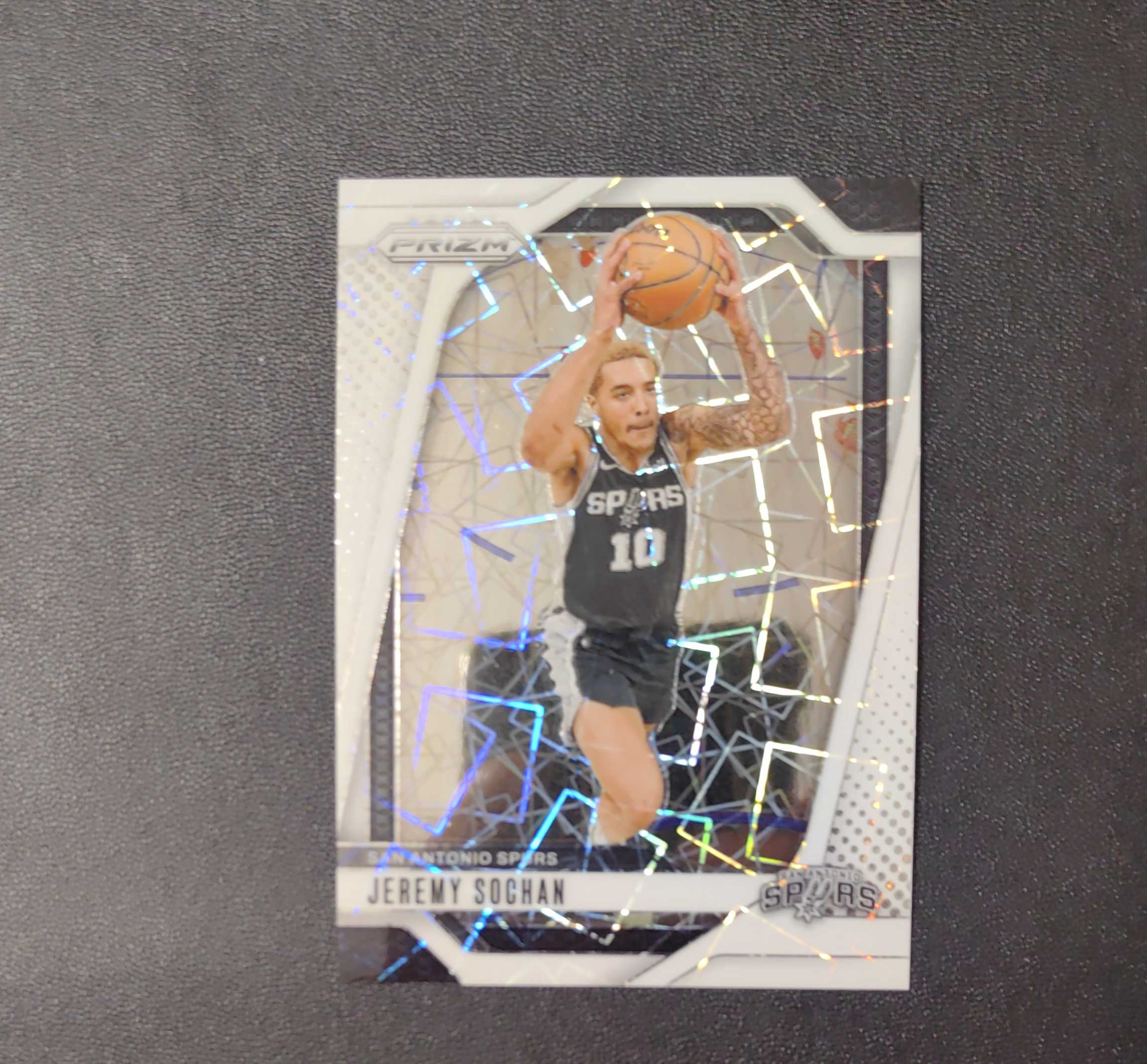 2024-25 帕尼尼 Prizm Jeremy Sochan Pz 马刺 索汉 275编 白镭射折 东契奇 sga 库里 文班亚马 詹姆斯 湖人 勇士 马刺