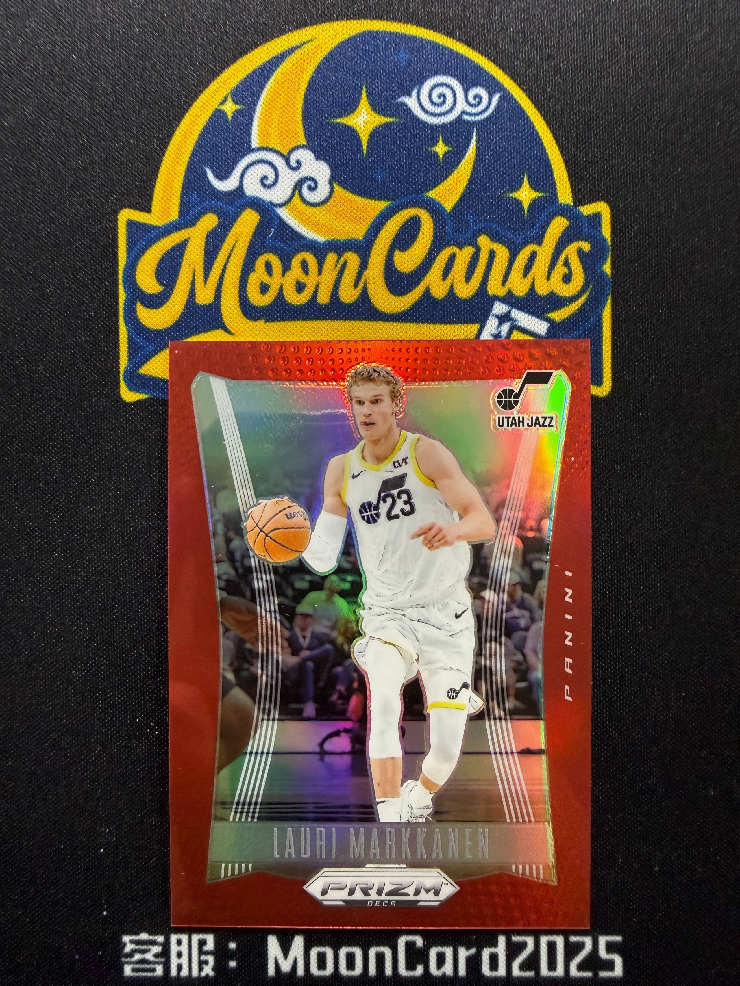 【梦卡拍卖】 2024-25 Panini Prizm LAURI MARKKANEN 劳里 马尔卡宁 199编 折射 DECA PZ 细节如图 #Ci# 简单起飞