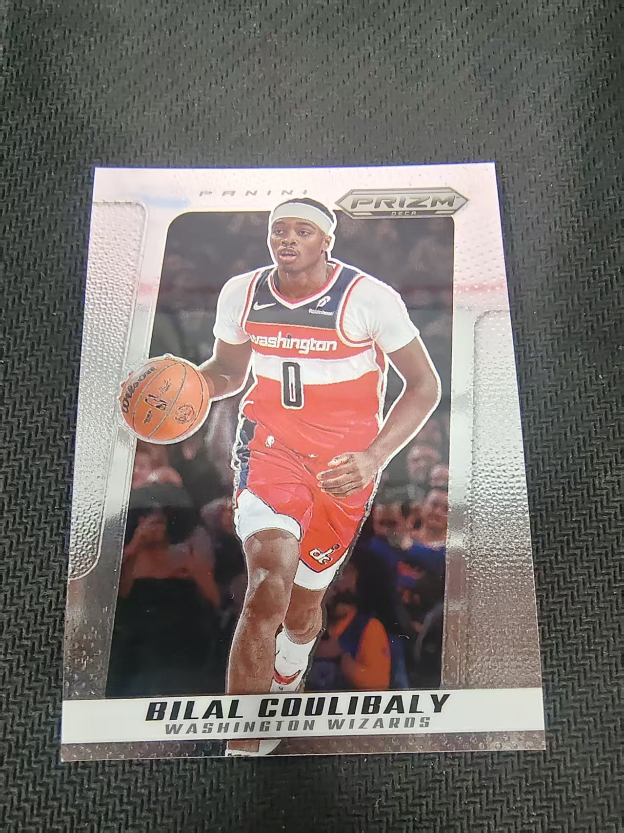 【可合并,不累计】2024-25 Panini Prizm Deca Bilal Coulibaly 奇才 比拉尔 库利巴利 元年复刻 PZ 划痕 边角瑕疵 #36