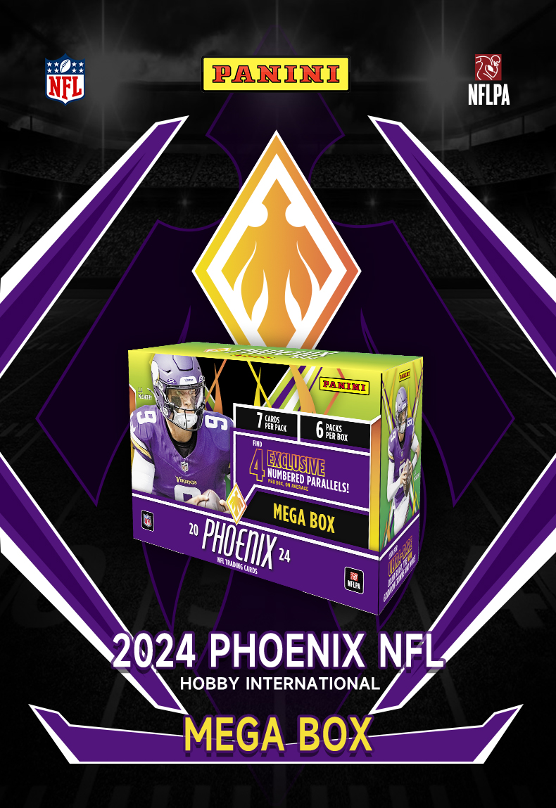 2024 PHOENIX NFL (HOBBY INTERNATIONAL)  MEGA BOX