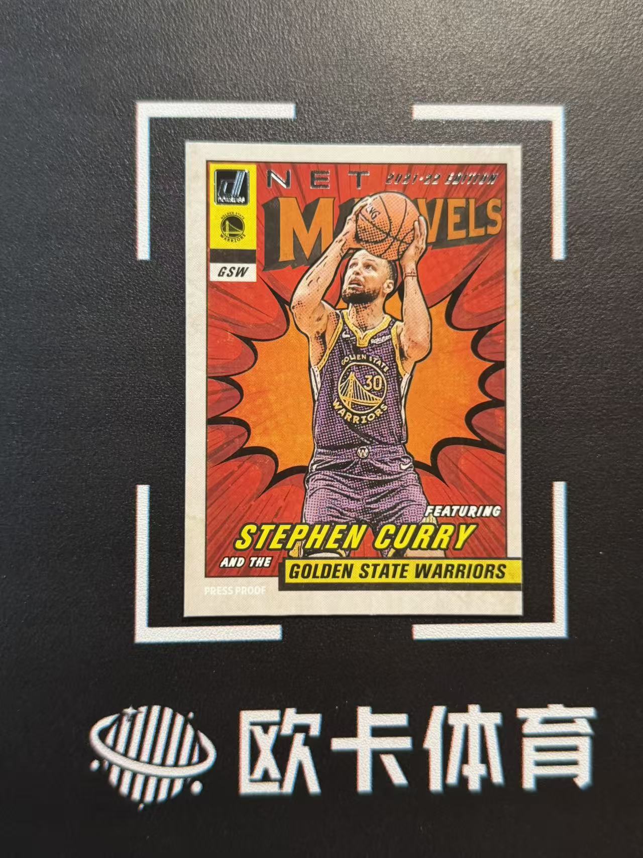 2021-22 Panini Donruss Stephen Curry 【欧卡体育】杜蕾斯 斯蒂芬 库里 marvels 漫威特卡 勇士 卡品如图(J416)