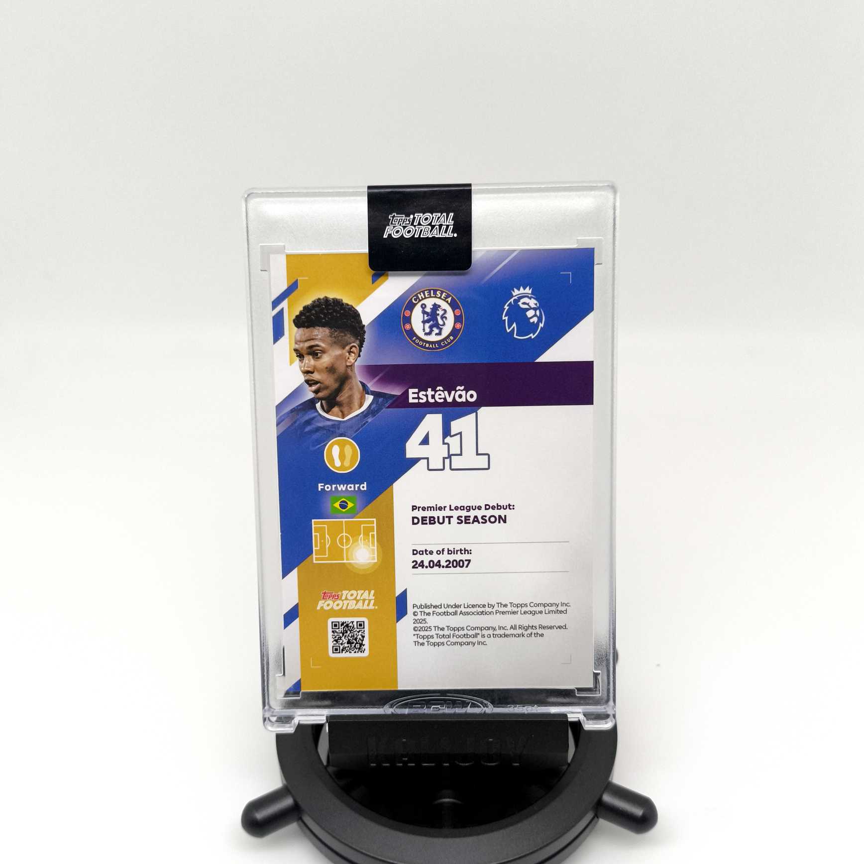 2025-26 Topps Total Football Estevao RC 埃斯特旺 切尔西超新星 切尔西 巴西 2/10编 TTF 原封砖