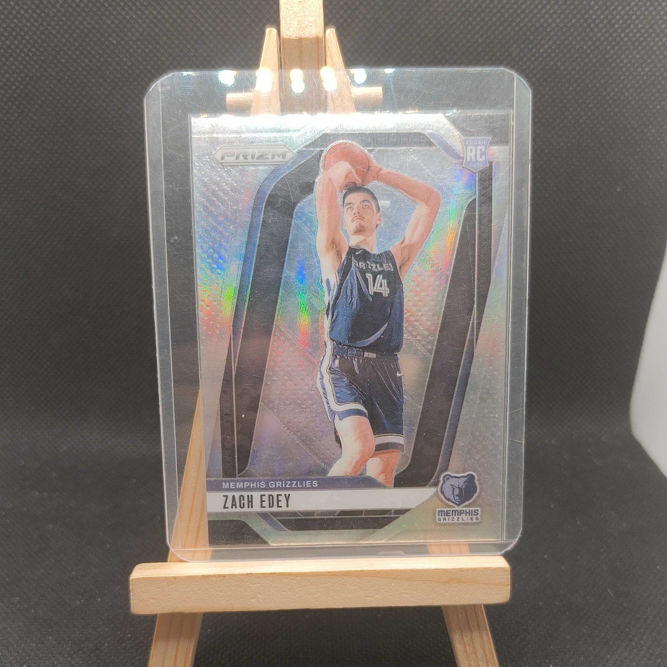 【Roseee代卖】2024-25 Panini Prizm Zach Edey RC Prizm 灰熊 扎克 埃迪 新秀 折射 wze
