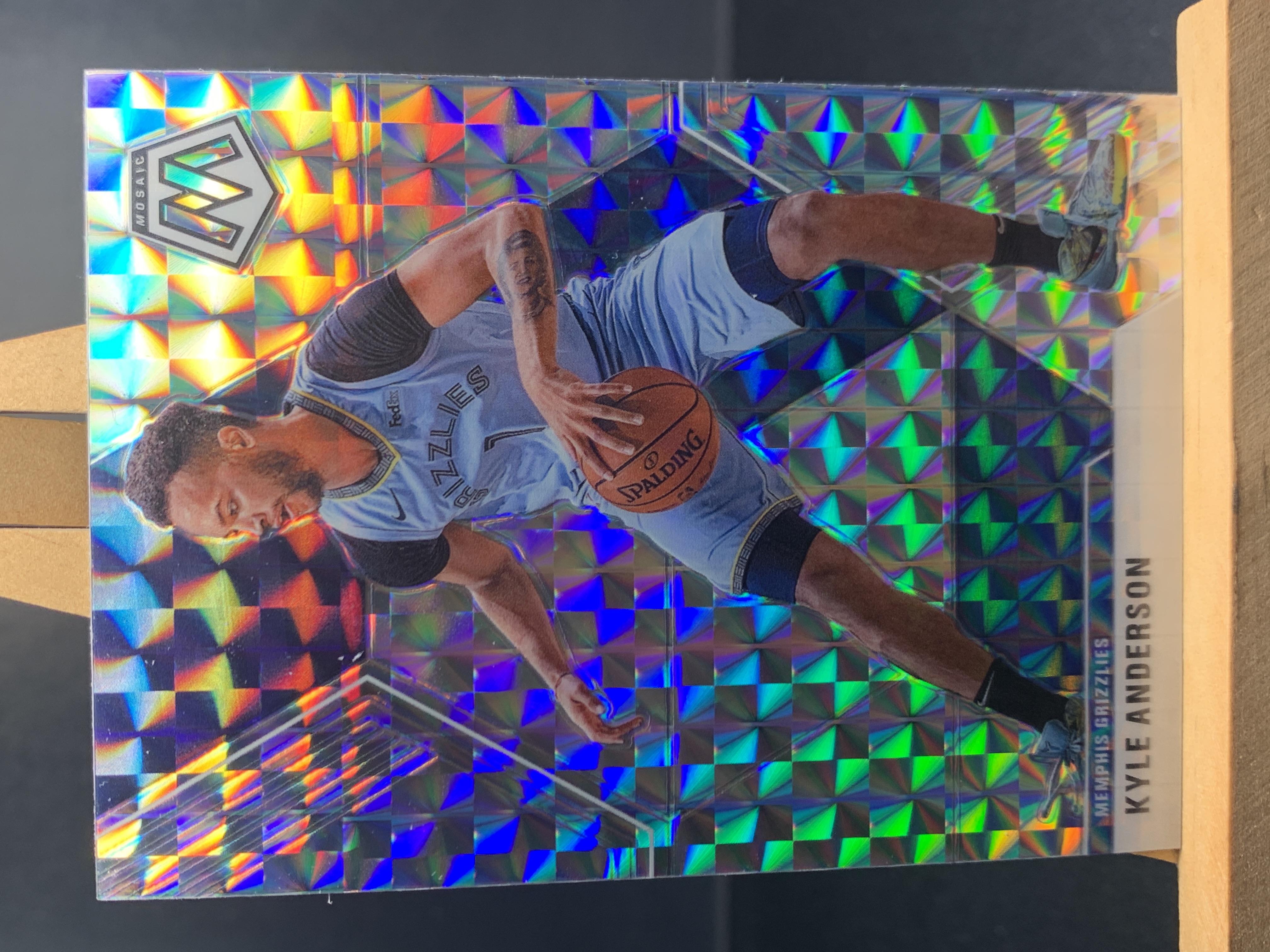 (C1) 2019-20 PANINI 马赛克 折射 李凯尔 灰熊 近期大热球星 收藏必备 卡品如图! ! !