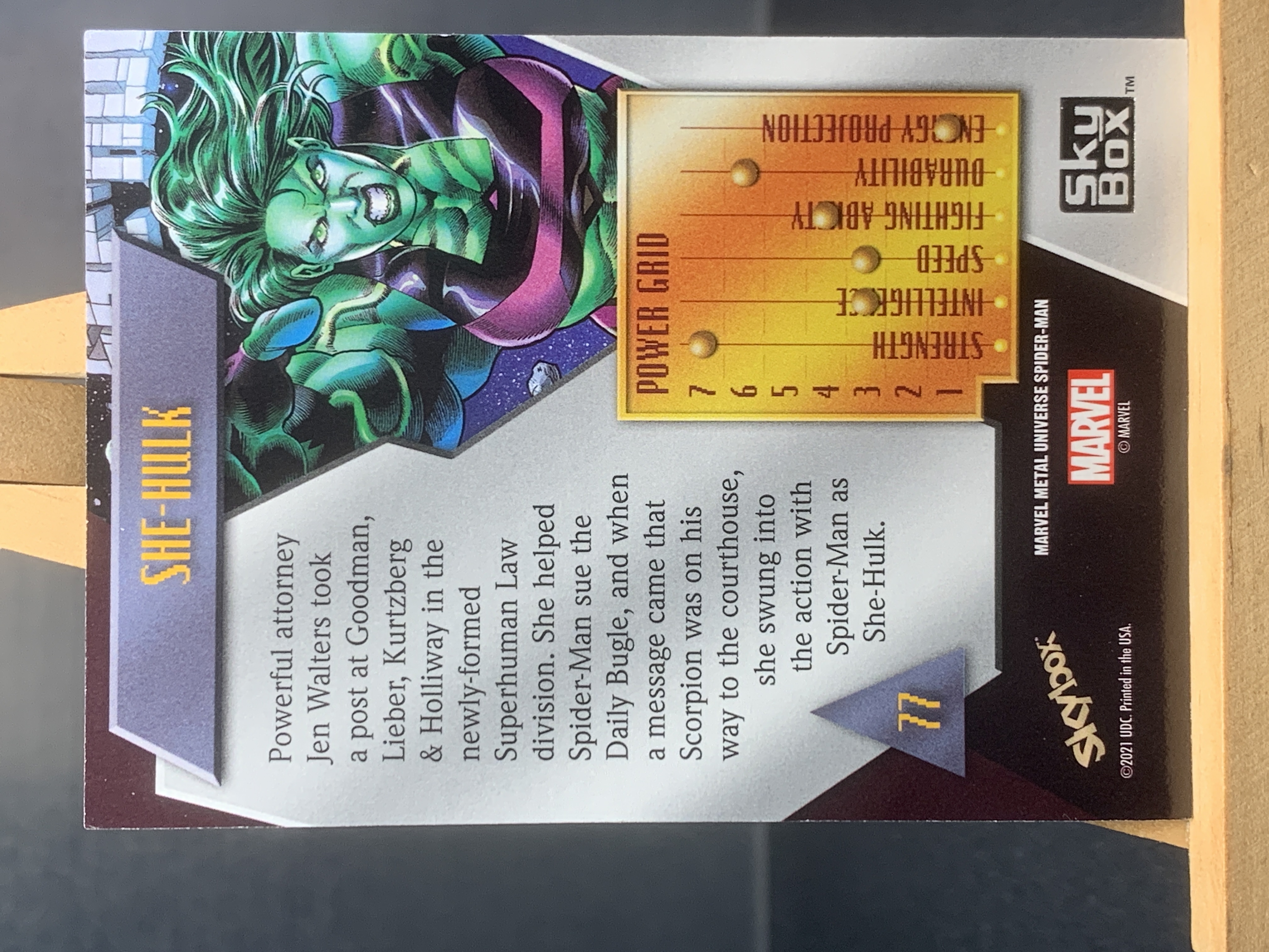 (S3)2021 SKYBOX 漫威 Marve BASE 女浩克 喜欢不要错过 卡品如图 !!!