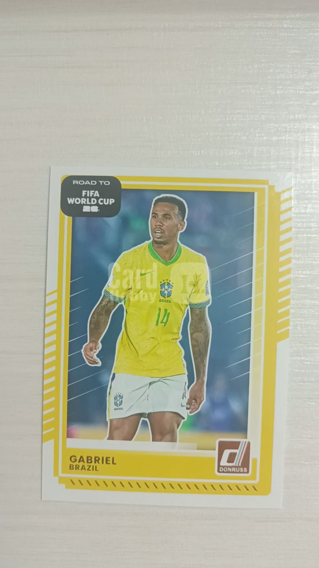 2025-26 Panini Donruss Road to World Cup Gabriel #180 巴西 加布里埃尔 世界杯之路 {RKO拍卖+回收+抵押}A8