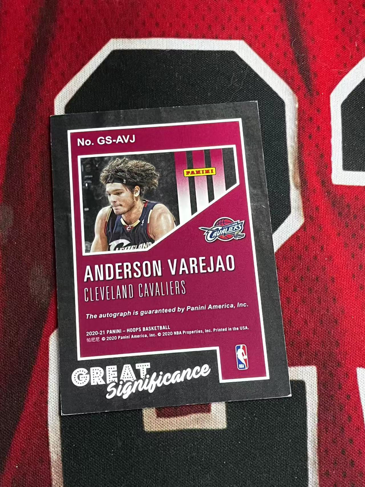 【接寄拍】2020-21 PANINI HOOPS 骑士名宿 巴西影帝 安德森瓦莱乔 签字卡 great签 伟大签 凑套专收必备【烂臭嘴拍卖】