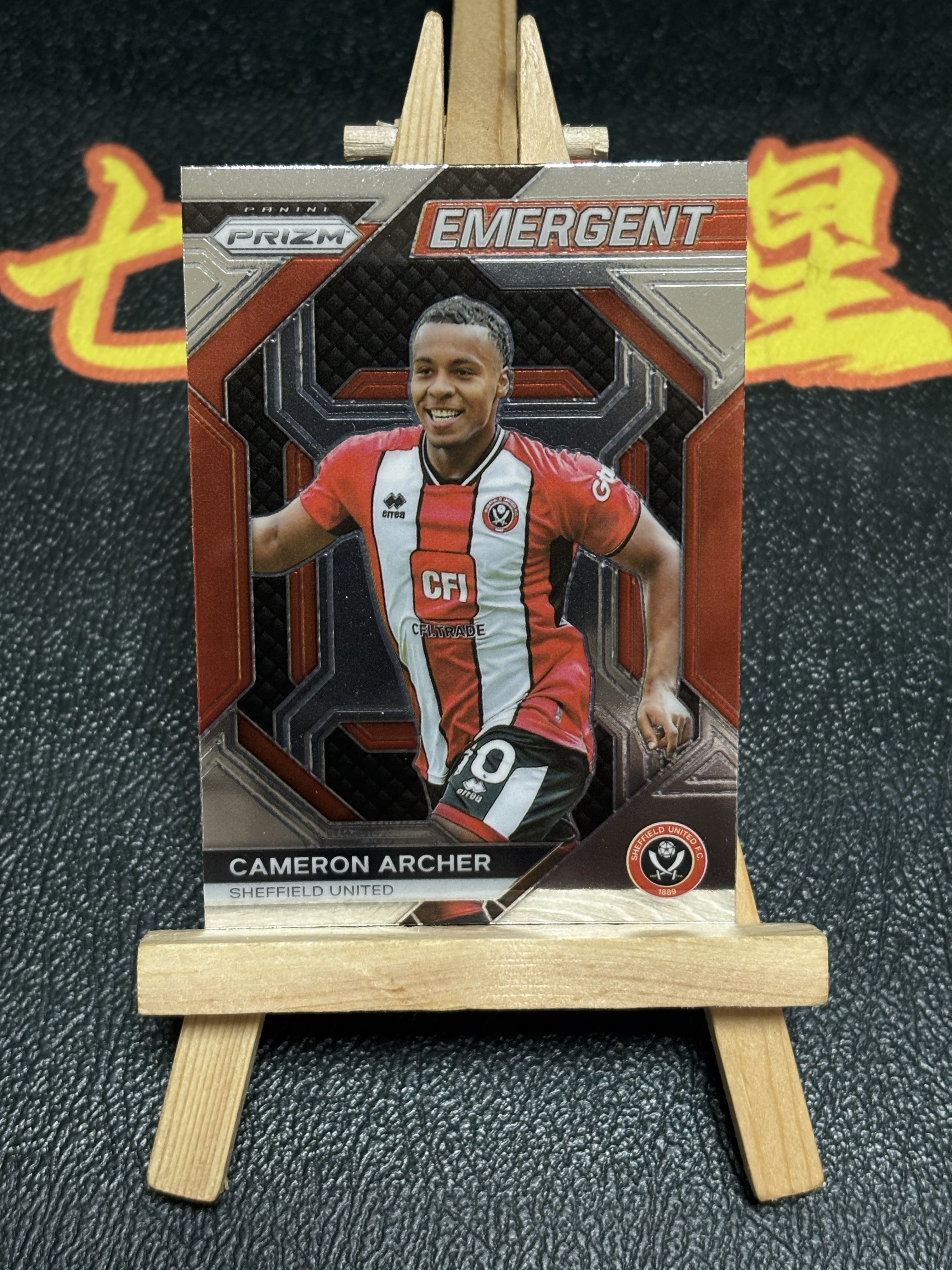 2023-24 Panini Prizm Cameron Archer 卡梅隆 阿切尔 谢菲联 特卡 英超 PZ 实卡精美 收藏必备 卡品如图 七七代卖 ZQ10