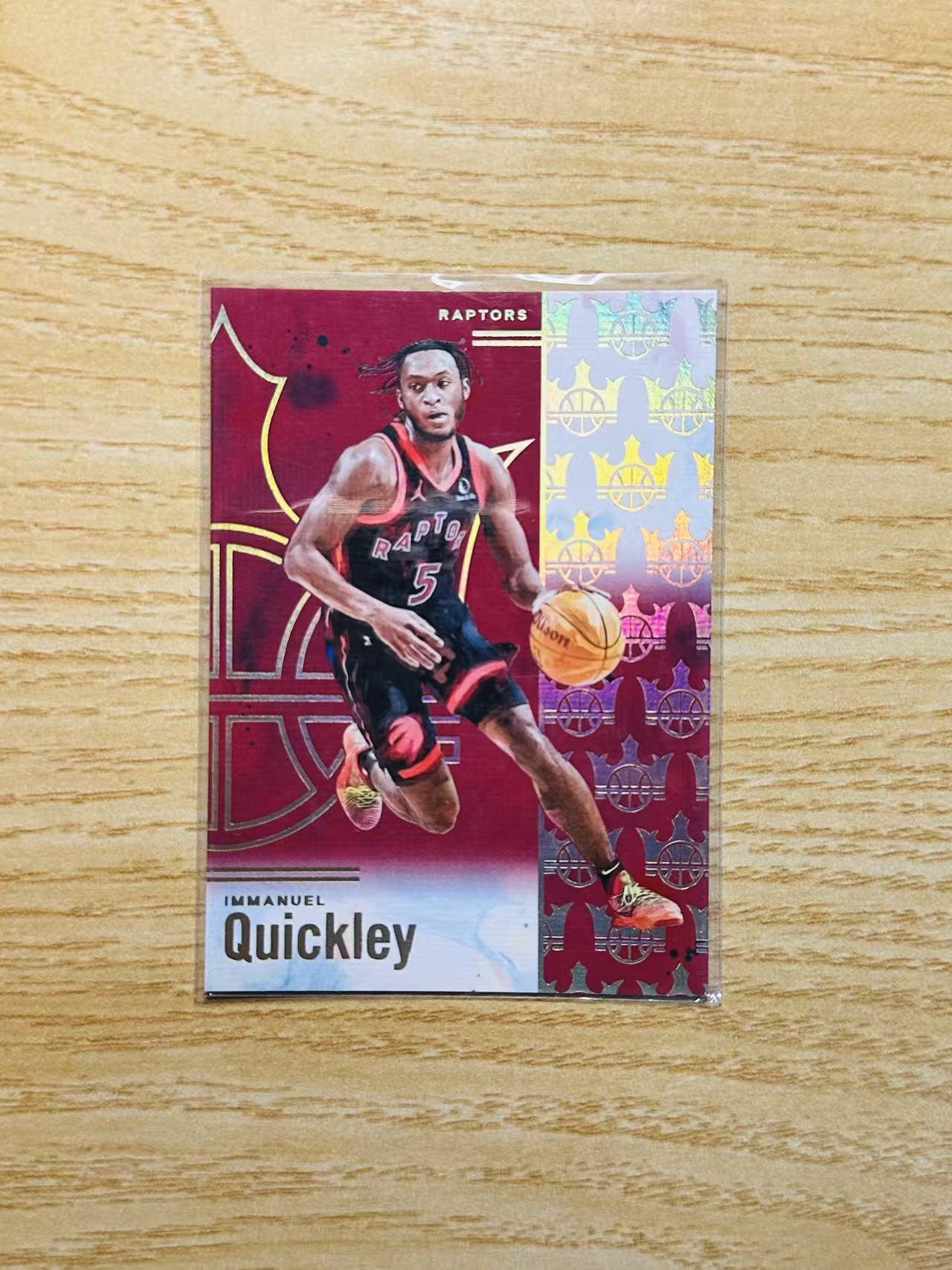 2024-25 Panini Court Kings Immanuel Quickley 嘿嘿代卖 油画 伊曼纽尔 奎克利 125编 猛龙 收藏必备