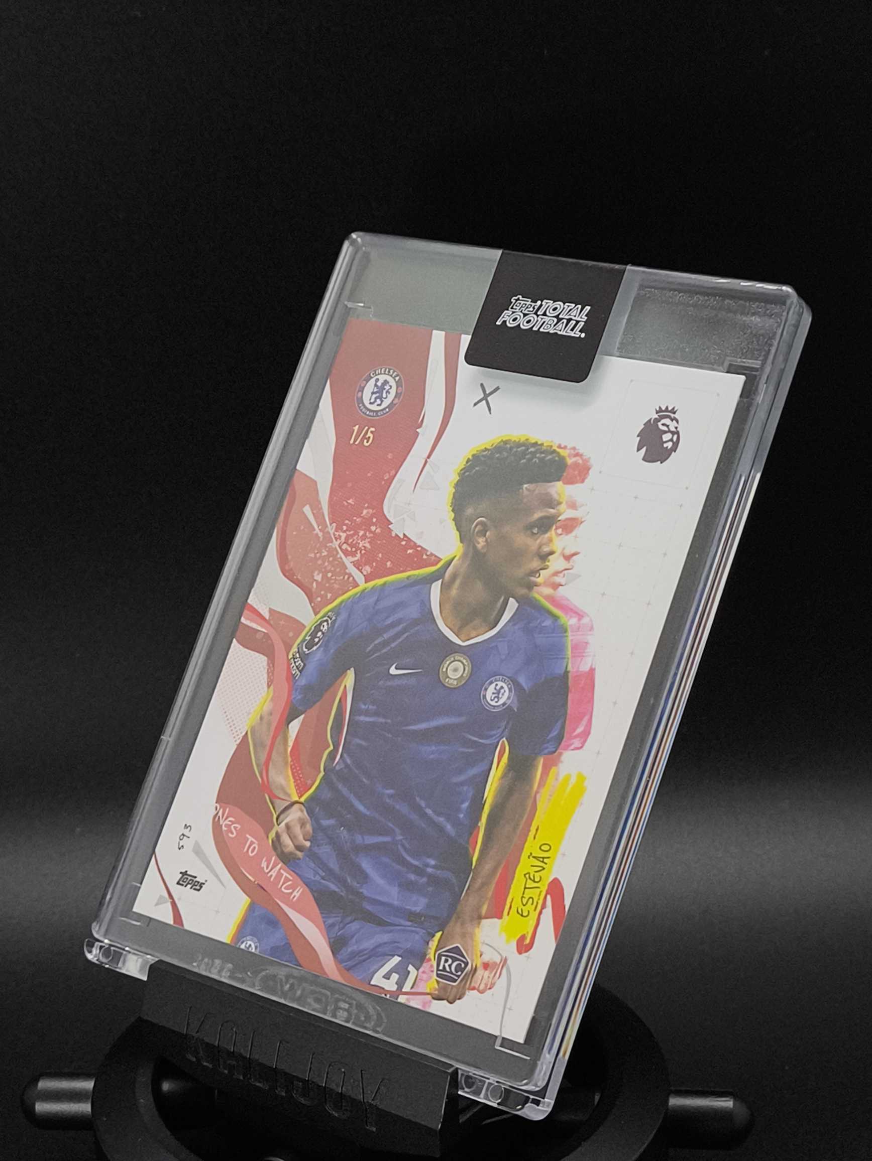 2025-26 Topps Total Football Estêvão RC 埃斯特旺 切尔西 巴西 1/5编 首编 英超 新秀 TTF 原封砖