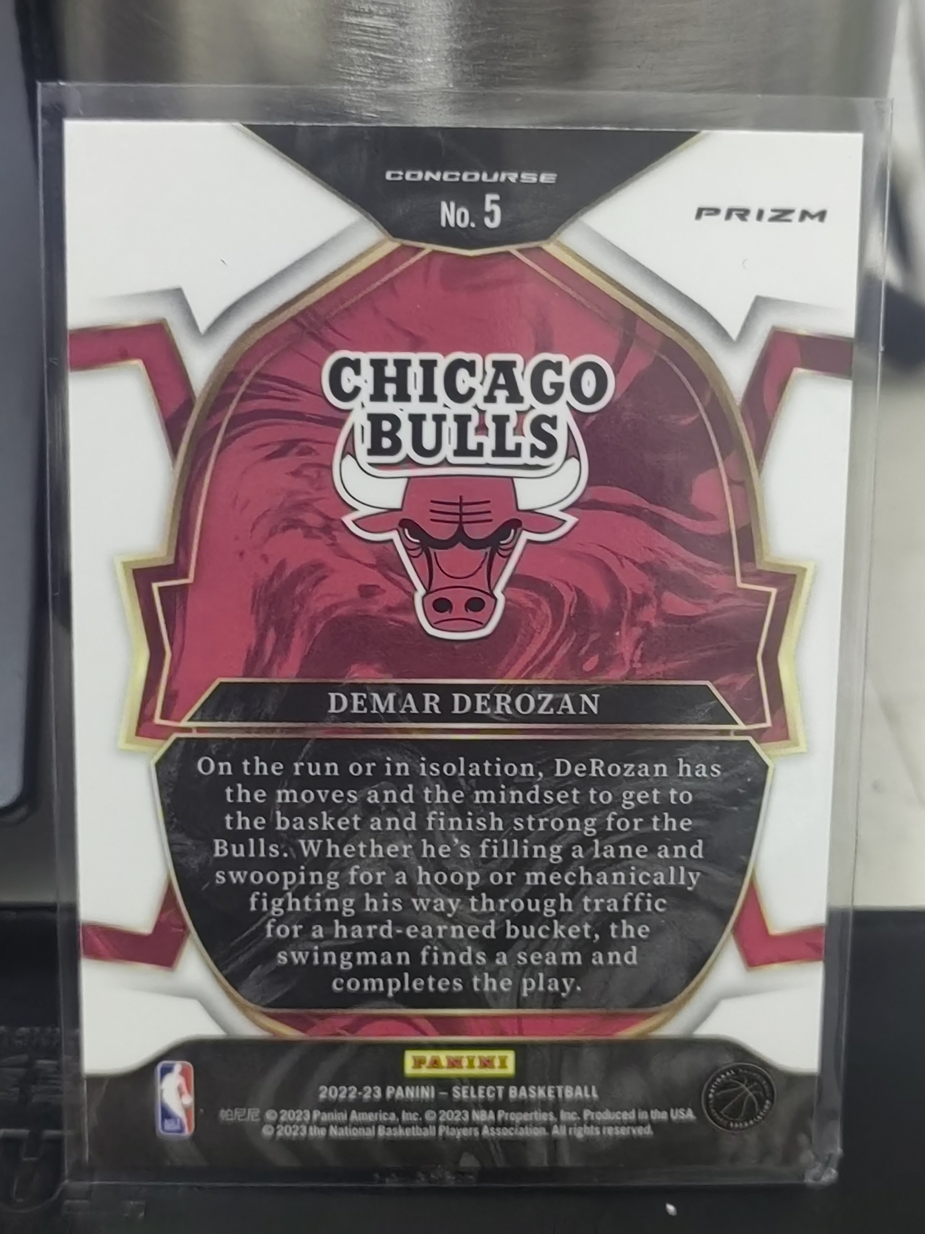 2022-23 Panini Select DeMar DeRozan Select 绿折 绿波纹 德玛尔 德罗赞 公牛 篮 白边白角 不保卡品 卡品如图