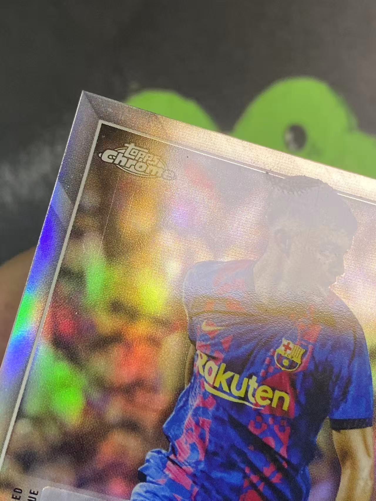 2022 Topps Chrome Pedri 欧冠 巴萨 巴塞罗那 佩德里 银折 签字 西班牙 微瑕如图【ZYP代拍】Z586