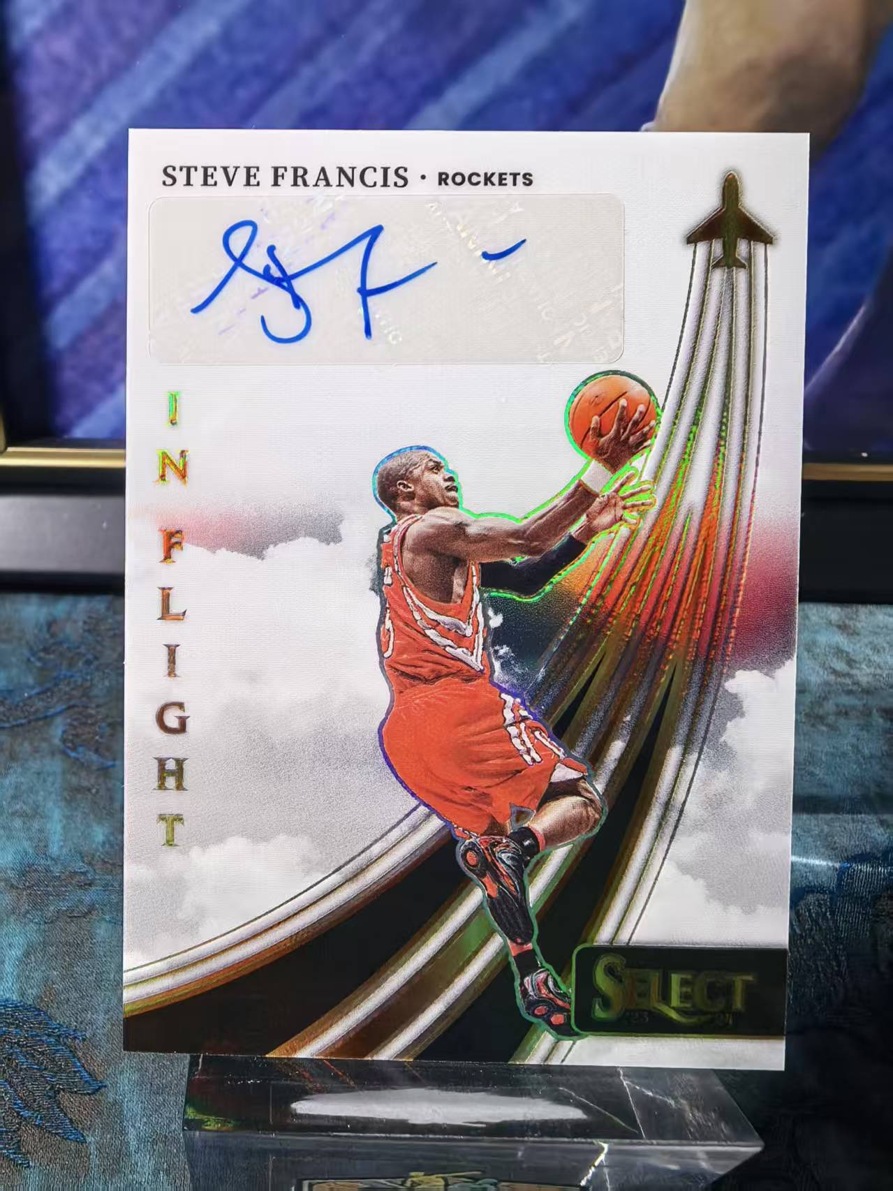 2023-24 Panini Select Steve Francis Select 火箭 史蒂夫弗朗西斯 签字 飞升签 125编 收藏必备 叶叶