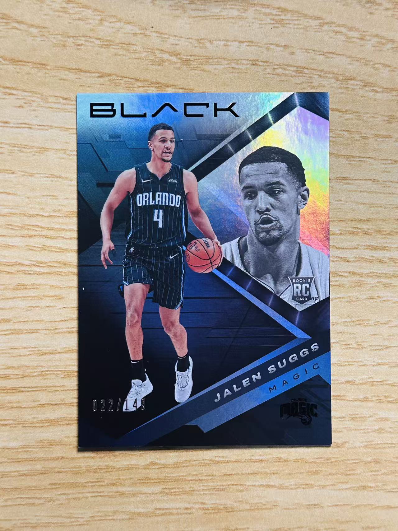 2021-22 Panini Black Jalen Suggs 嘿嘿代卖 小黑盒 杰伦 萨格斯 新秀 RC 149编 魔术 收藏必备