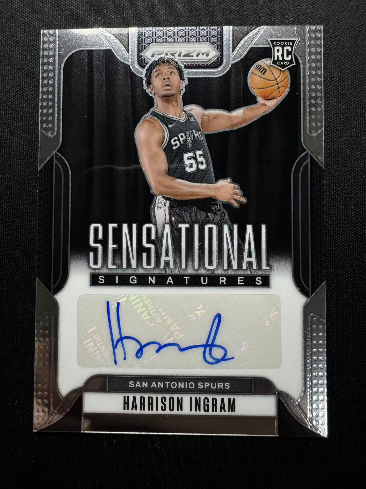 2024-25 Panini Prizm Harrison Ingram RC 哈里森 英格拉姆 新秀 签字 马刺 卡品如图 介意勿拍 乾坤3