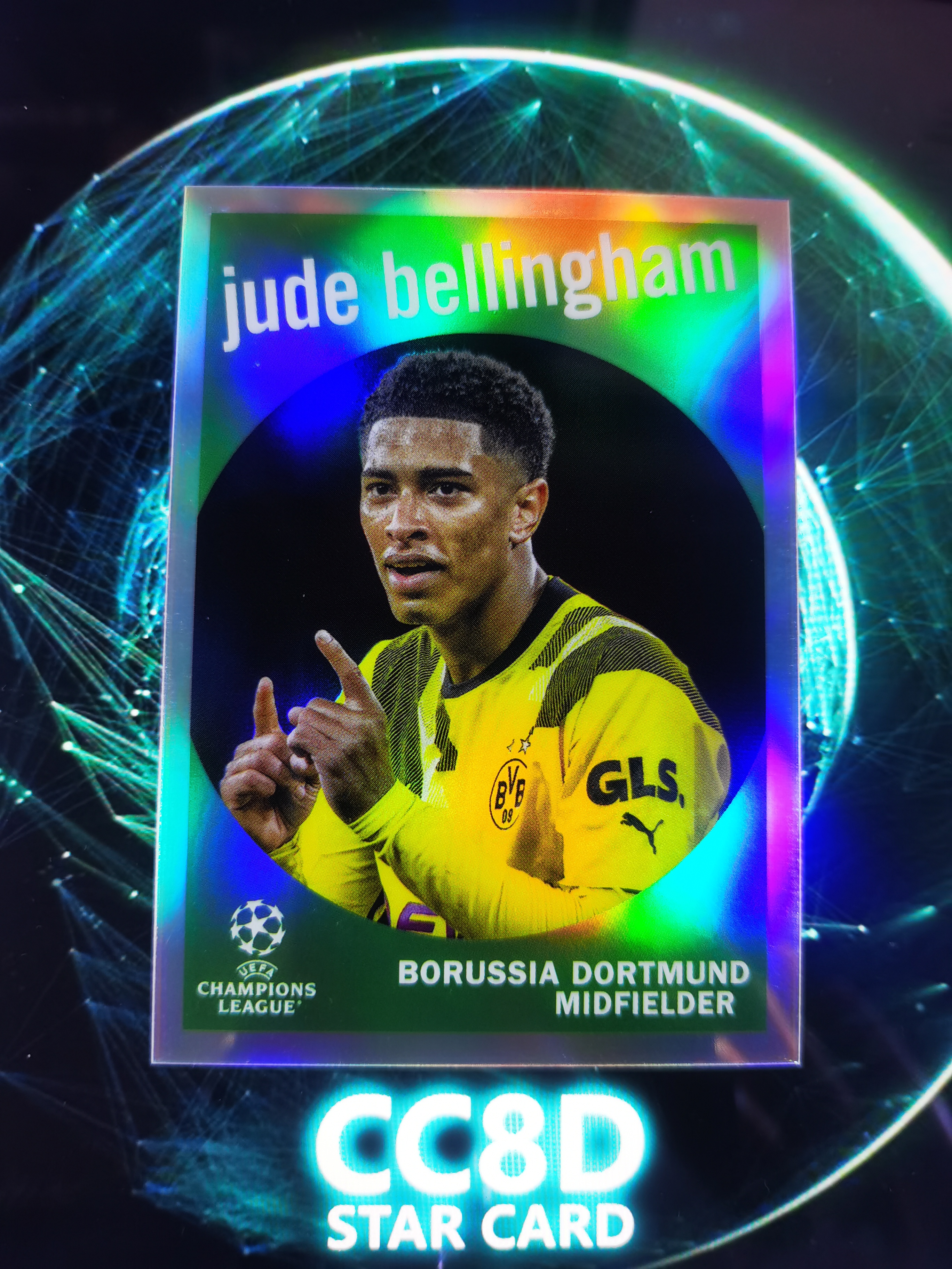 2023 Topps UEFA Champions League Jude Bellingham 欧冠 贝林厄姆 特卡 多特蒙德 皇马 英格兰