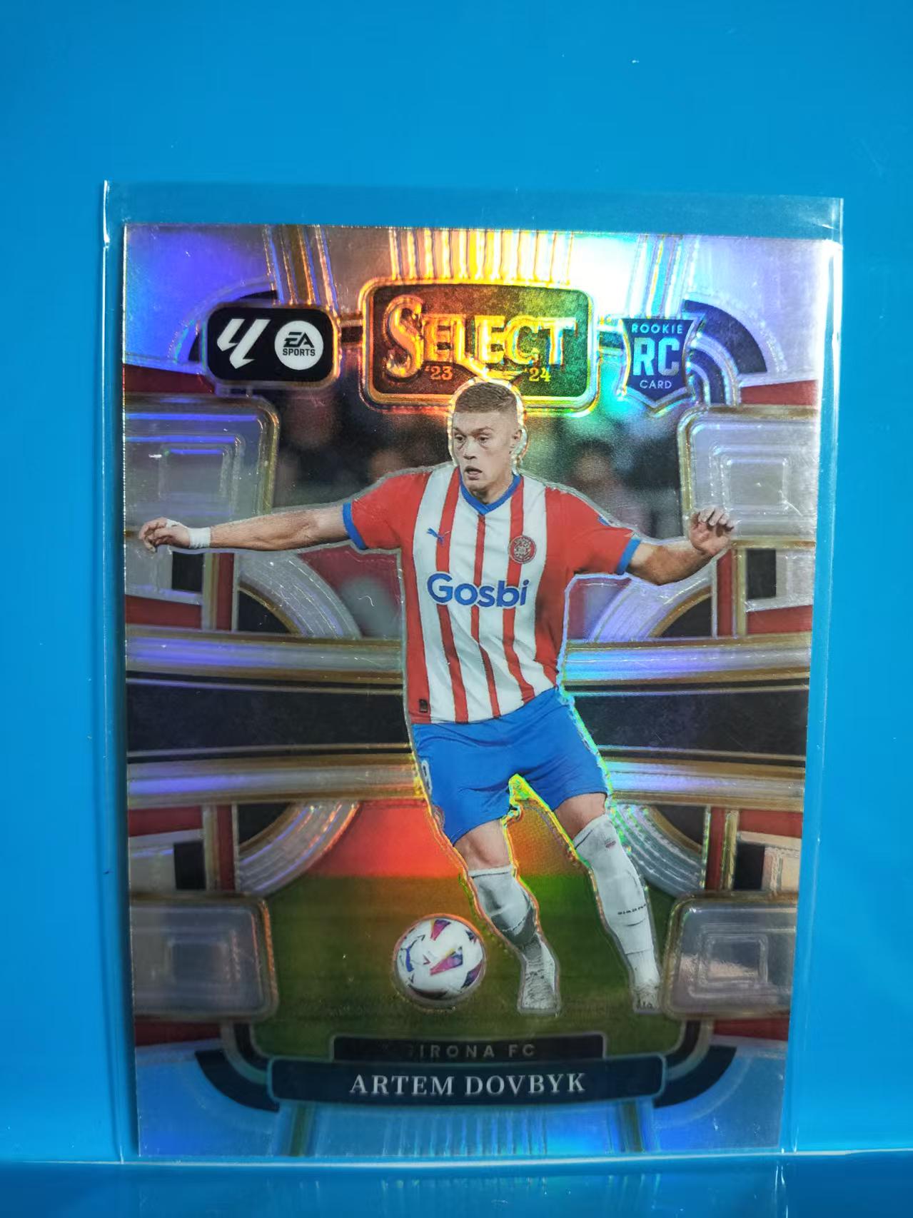 2023-24 Panini Select artem dovbyk 吉罗纳 多夫比克 RC 新秀 赫罗纳  西甲 银折 卡品如图 J017F