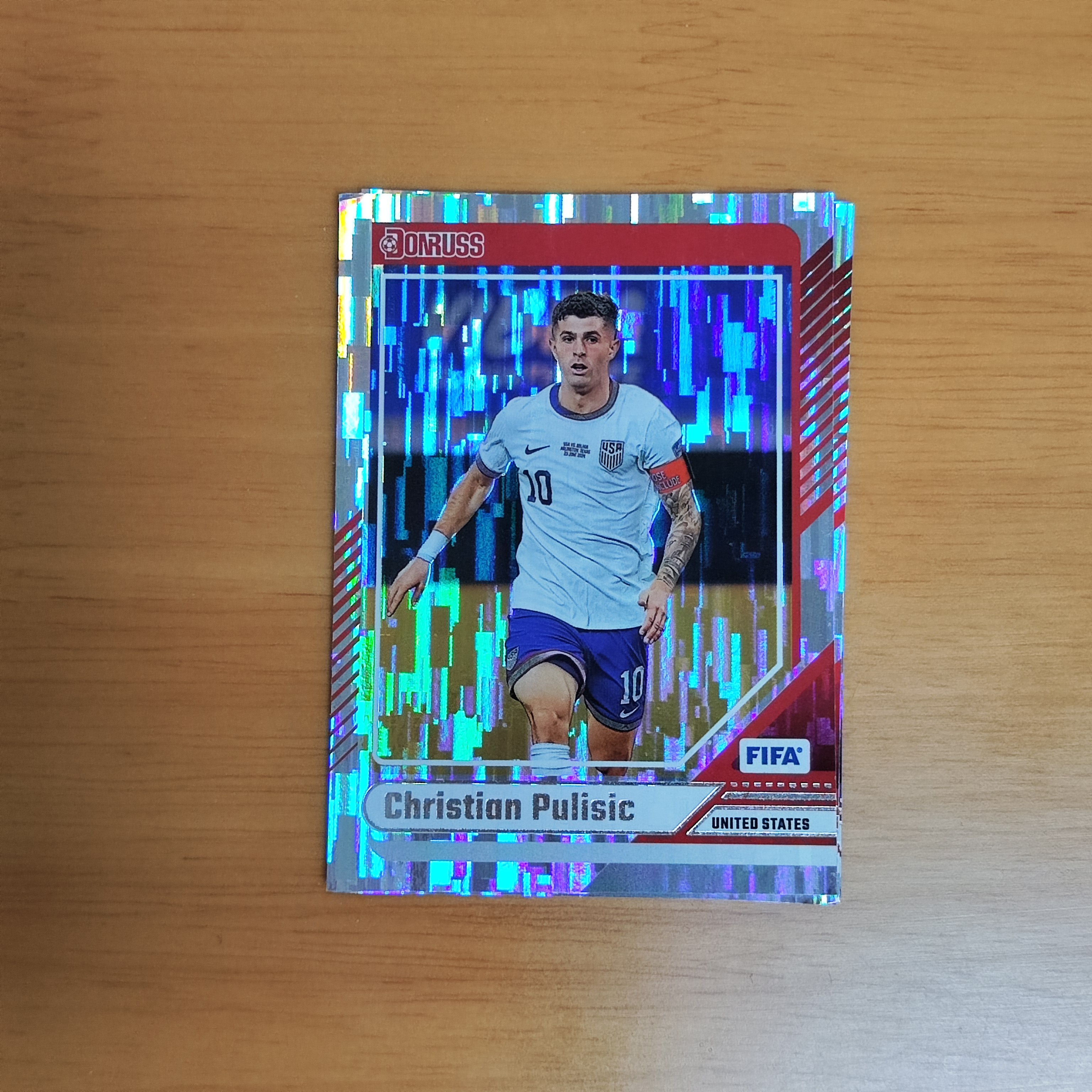 2024-25 【YM拍卖-代卖/回收】 Donruss FIFA 杜蕾斯 瀑布折 Christian Pulisic 克里斯蒂安 普利西奇 美国  卡品如图 Y0056