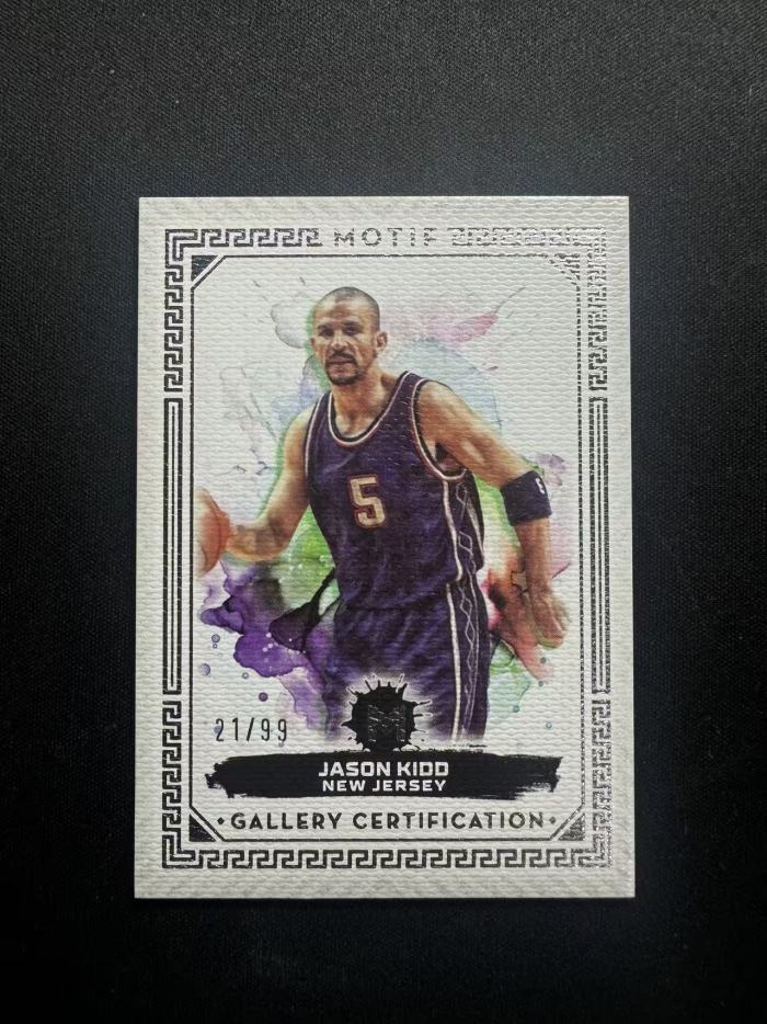 2024 Topps motif Jason Kidd 杰森 基德 99编 泼墨设计 topps 卡品如图 介意勿拍 C1