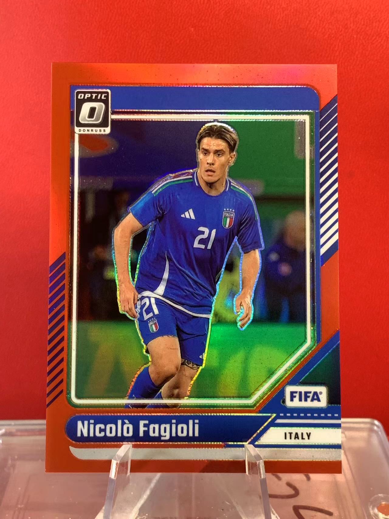 (詹叔代拍)2023-24 Panini NICOLO FAGIOLI DONRUSS 杜蕾斯 意大利 法吉奥利 195/299编 O版 顺丰寄付 泰山