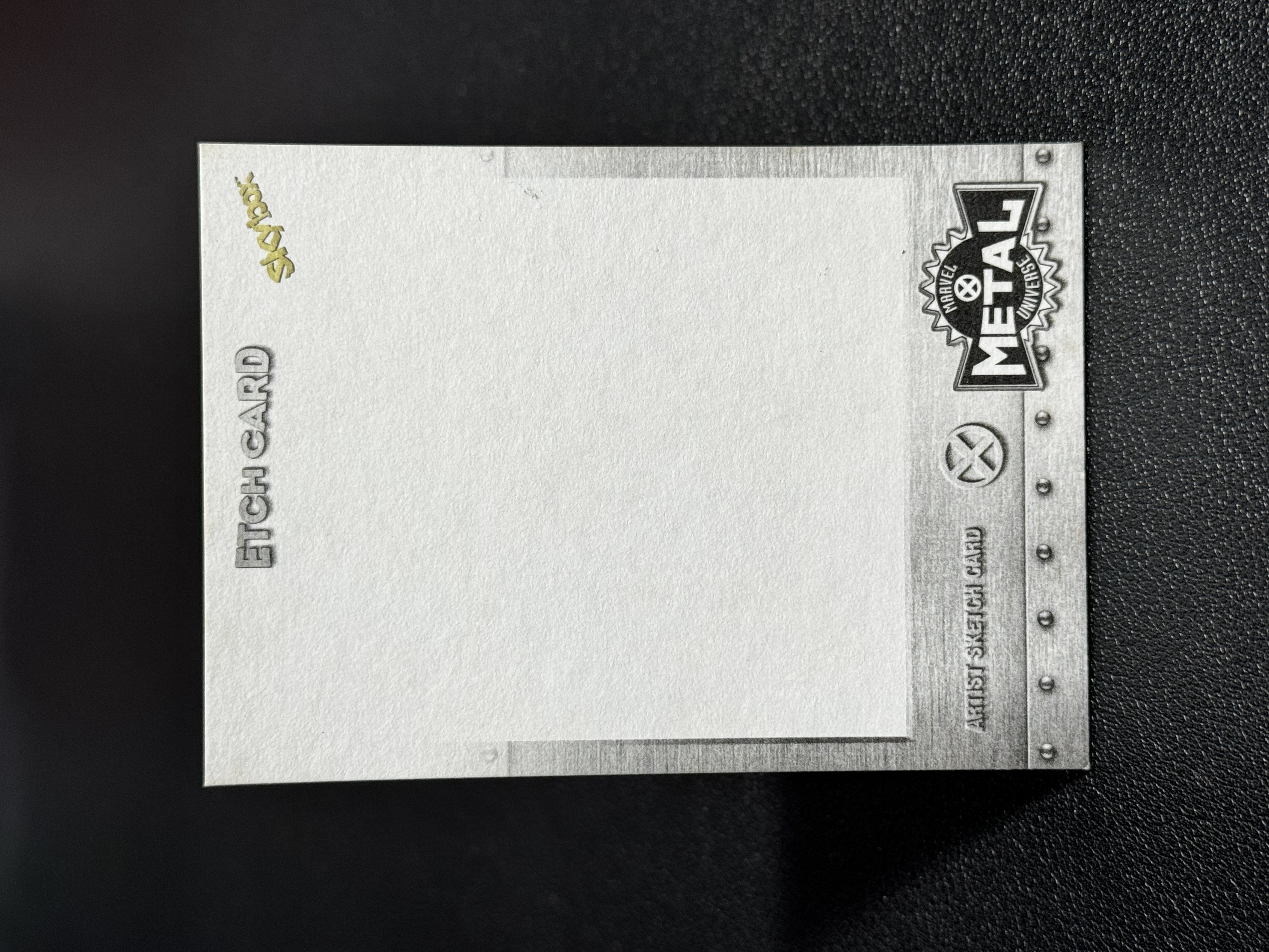 2020 SkyBox Marvel (MCU) X-men Metal 漫威 金属宇宙 X战警 AP 手绘卡 1/1 1of1 空白底卡 ARTIST SKETCH CARD LWLP