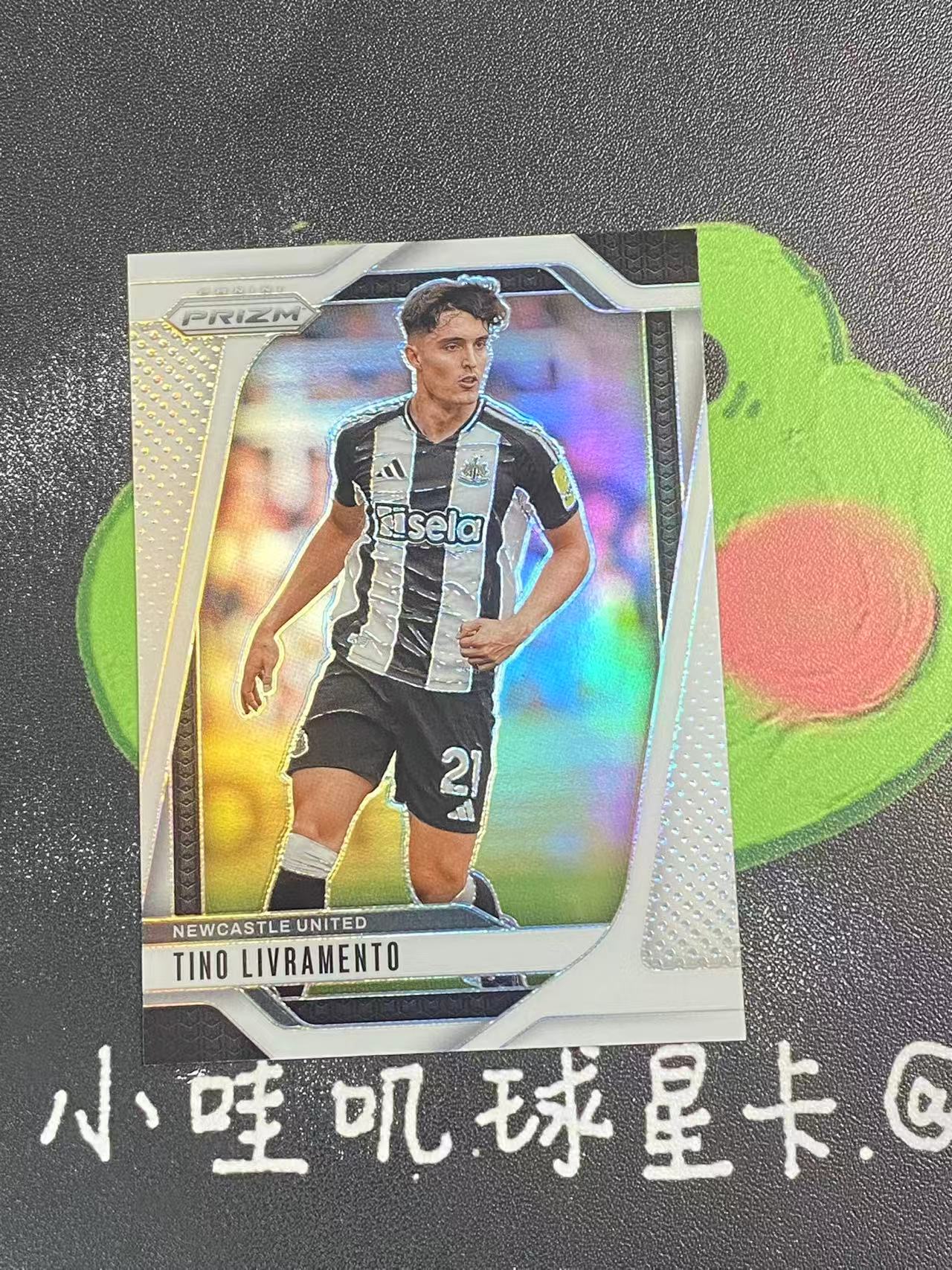 2024-25 Panini Prizm Tino Livramento 英超 PZ 纽卡斯尔联 利夫拉门托 35编 英格兰 白折【ZYP代拍】Z586