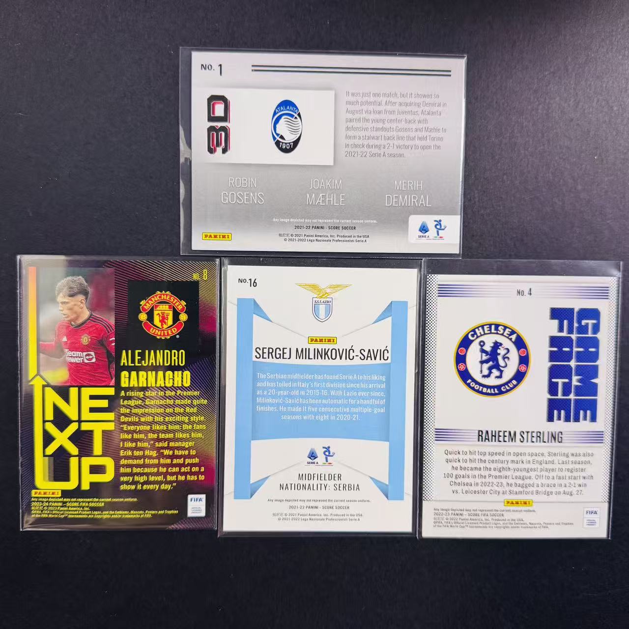 2023-24 Panini Score 加纳乔 萨维奇 斯特林 银折 特卡 LOT打包不保卡品 洛北拍卖 土拨鼠3466M