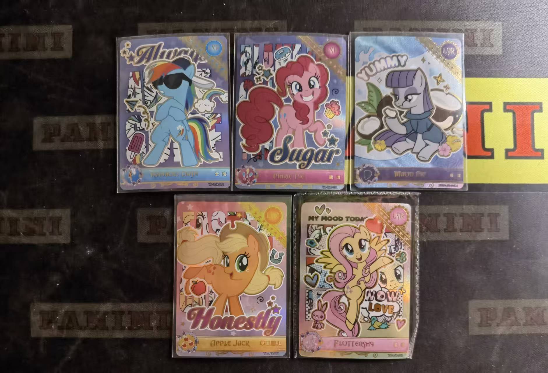 【DLDL拍卖】卡游 小马宝莉 LSR lot5 部分原膜 第7组【卡边角表面见图】