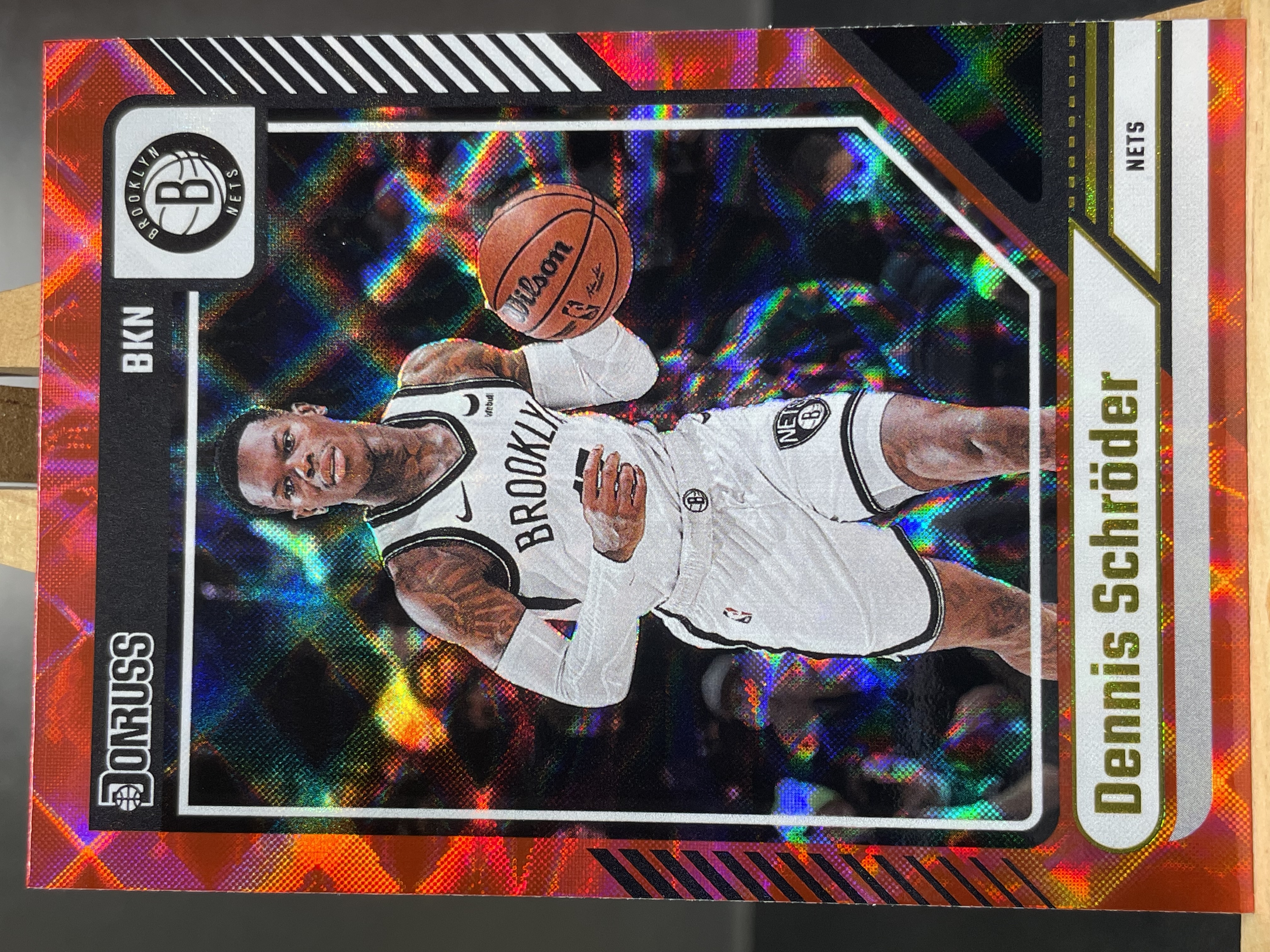 (B7) 2024-25 PANINI 杜蕾斯 系列 丹尼斯 施罗德  篮网  实卡好看 收藏凑套必备 卡品如图 ！！！