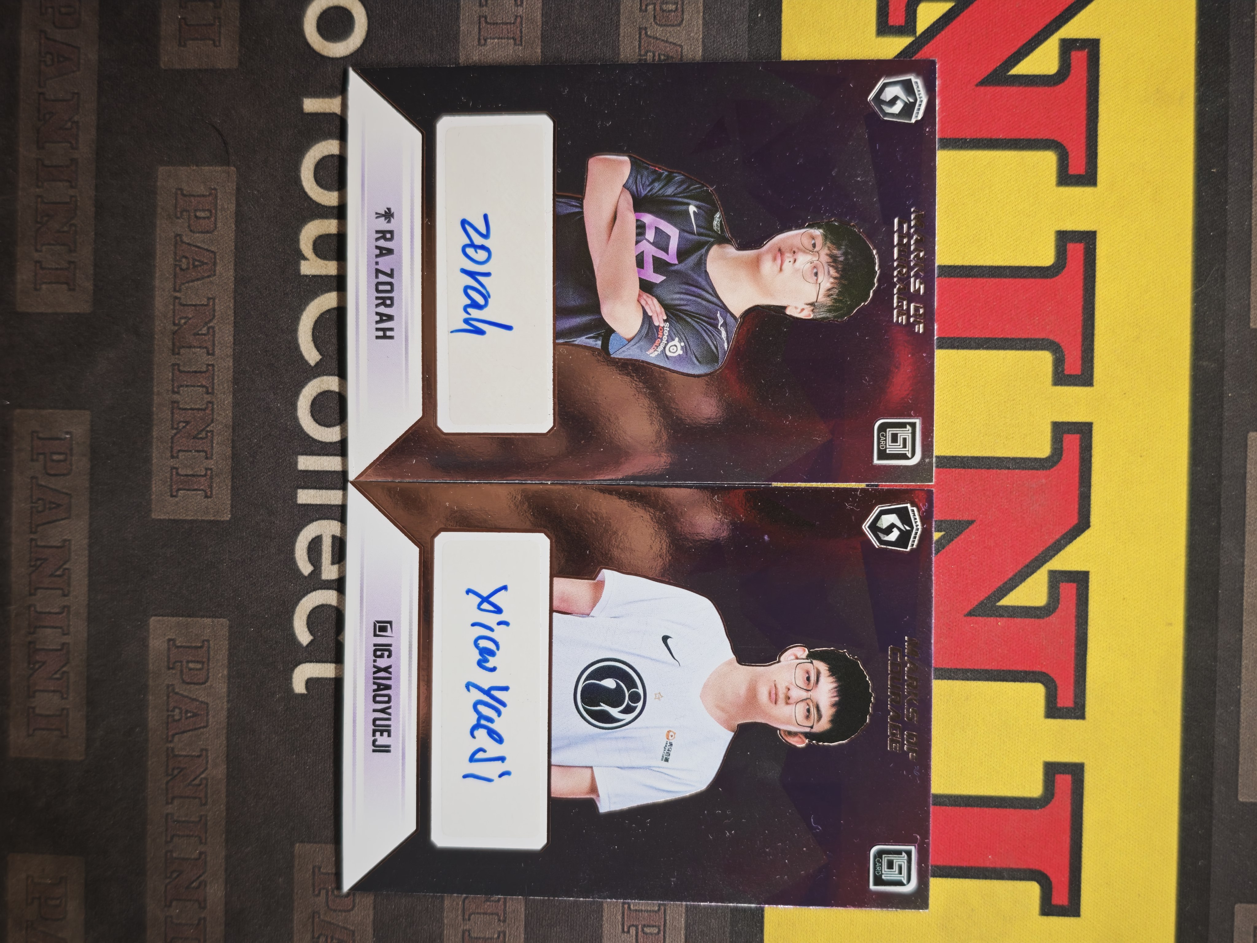 2023 Buffun 挑战者 CHALLENGER系列 英雄联盟 LPL 元年 RA ZORAH IG XIAOYUEJI /99编 勇气印记签字卡 RC新秀【CUN拍卖-TT1002】