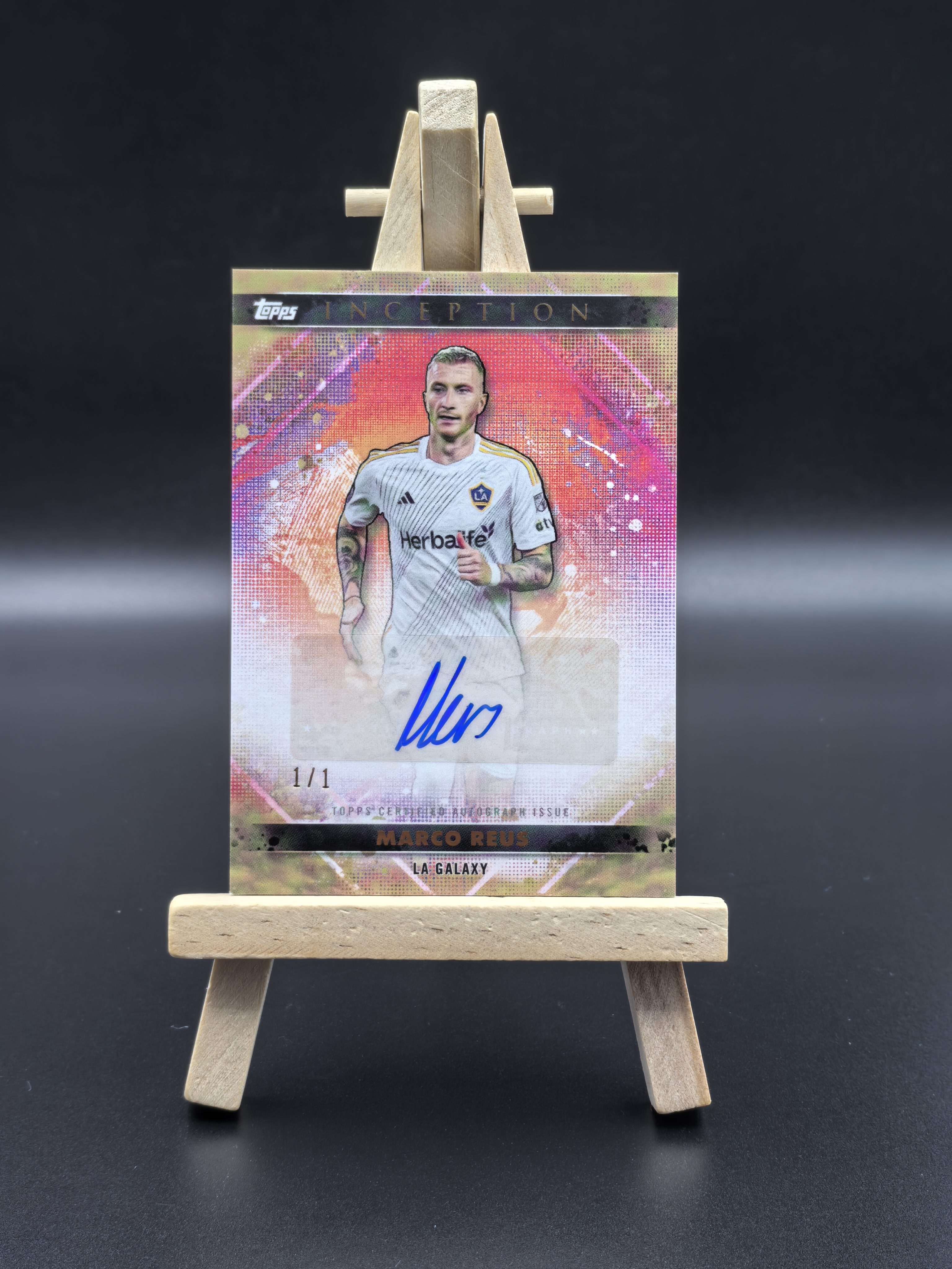 Mls Inception 2025 Topps Inception Marco Reus 美职联盗梦MLS 德国 多特蒙德 罗伊斯 爆金签字 签名 1/1 ofo 全球 ...