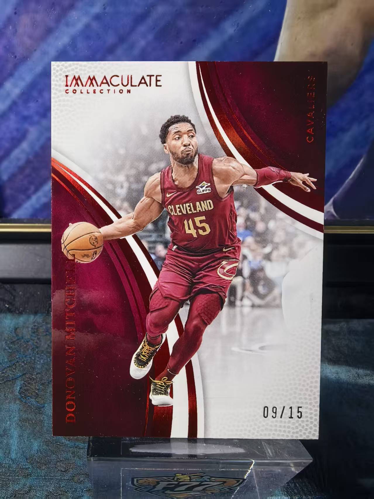 2024-25 Panini Immaculate Donovan Mitchell 多诺万 米切尔 米球王 骑士 09/15编 低编 红平行 高端Base 收藏必备 龙龙
