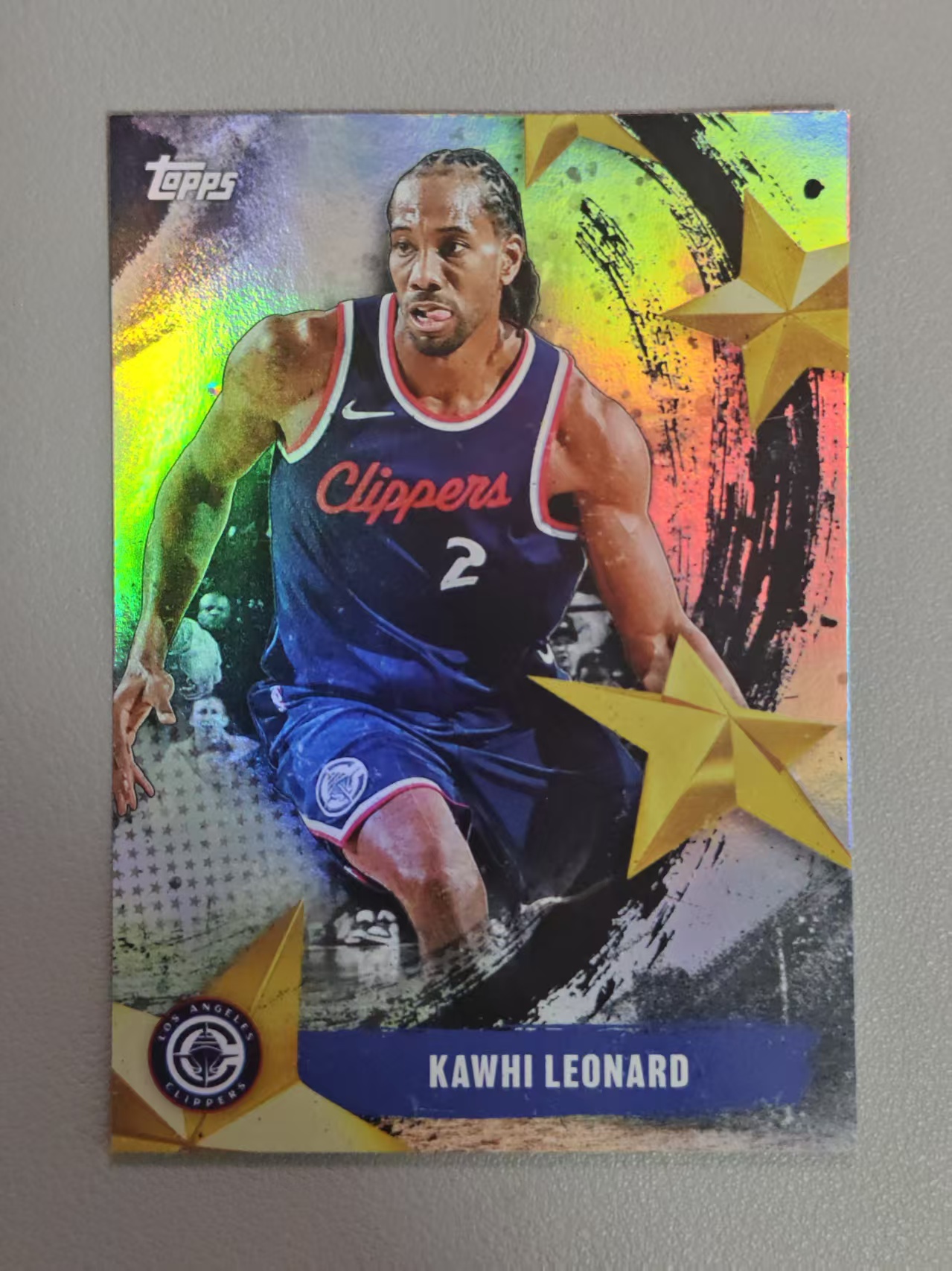 【阿泽代卖】2025 Topps Kawhi Leonard 快船 科怀 伦纳德 小卡 战神卡 折射 银折 星星特卡 选图巨帅 卡品如图 介意勿拍-硕哥