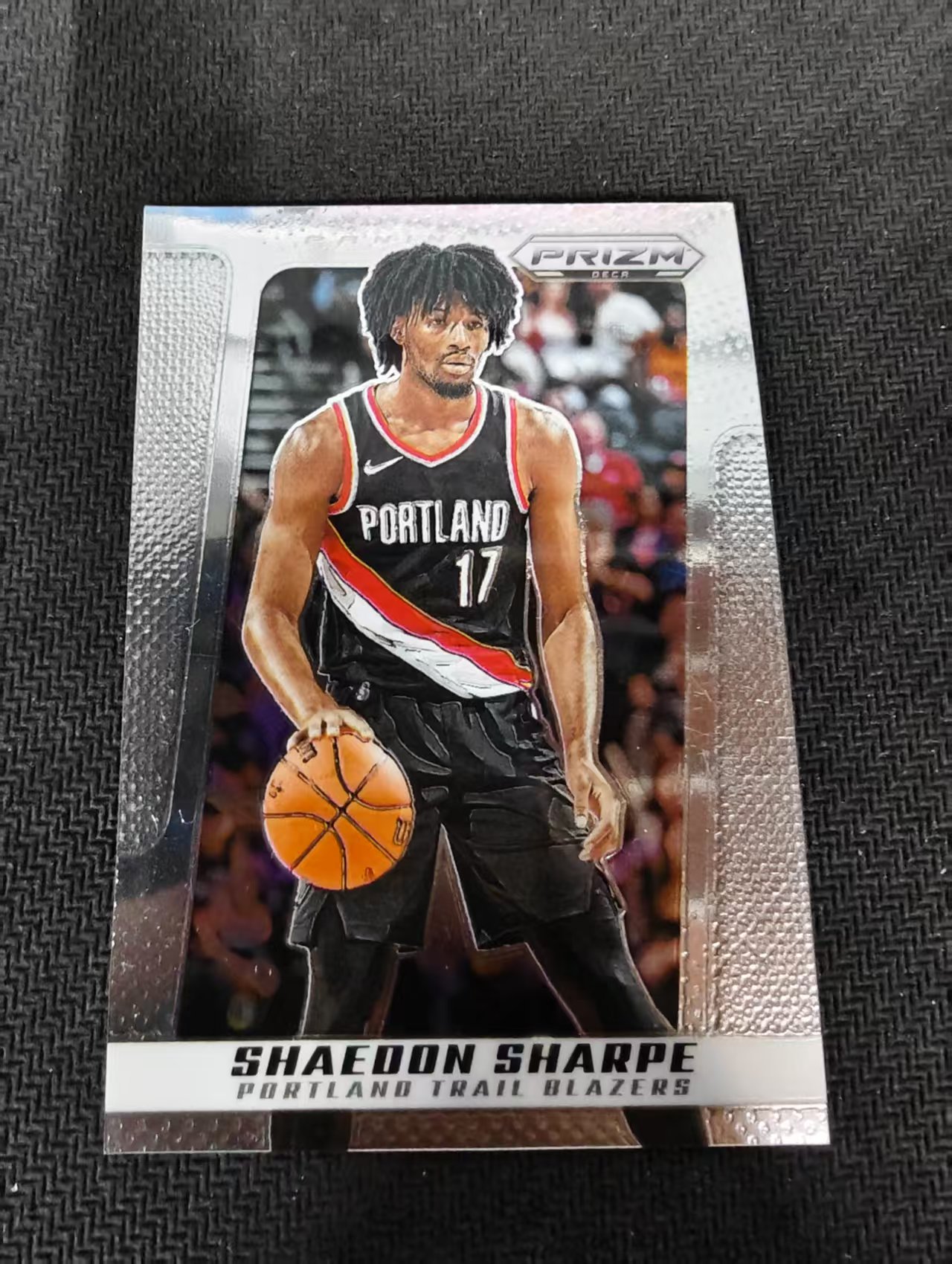 【可合并，不累计】2024-25 panini prizm deca shaedon sharpe 开拓者 谢登 夏普 PZ 复古复刻 不保卡品 介意勿拍 #100