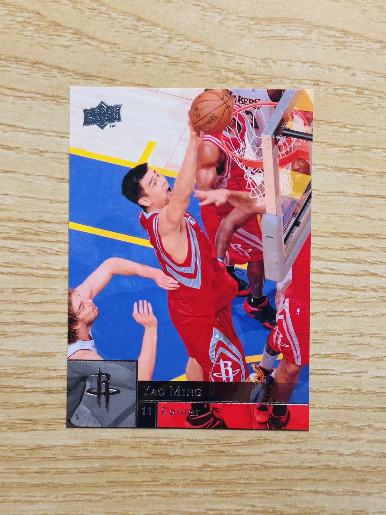 2009-10 Upper Deck nba Yao Ming 嘿嘿代卖 老卡 老特 姚明 中国长城 小巨人 火箭 收藏必备
